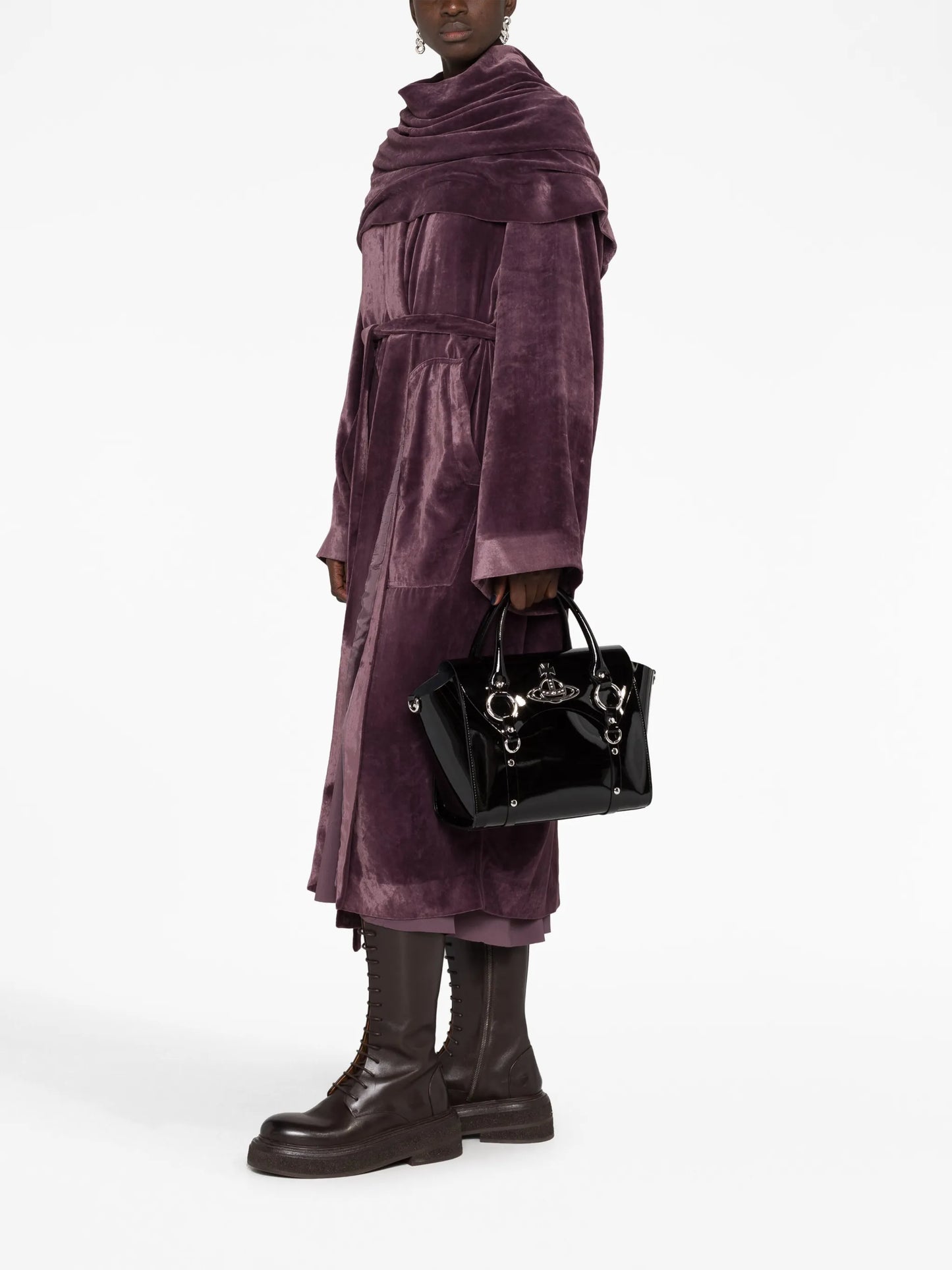 Betty leather tote bag