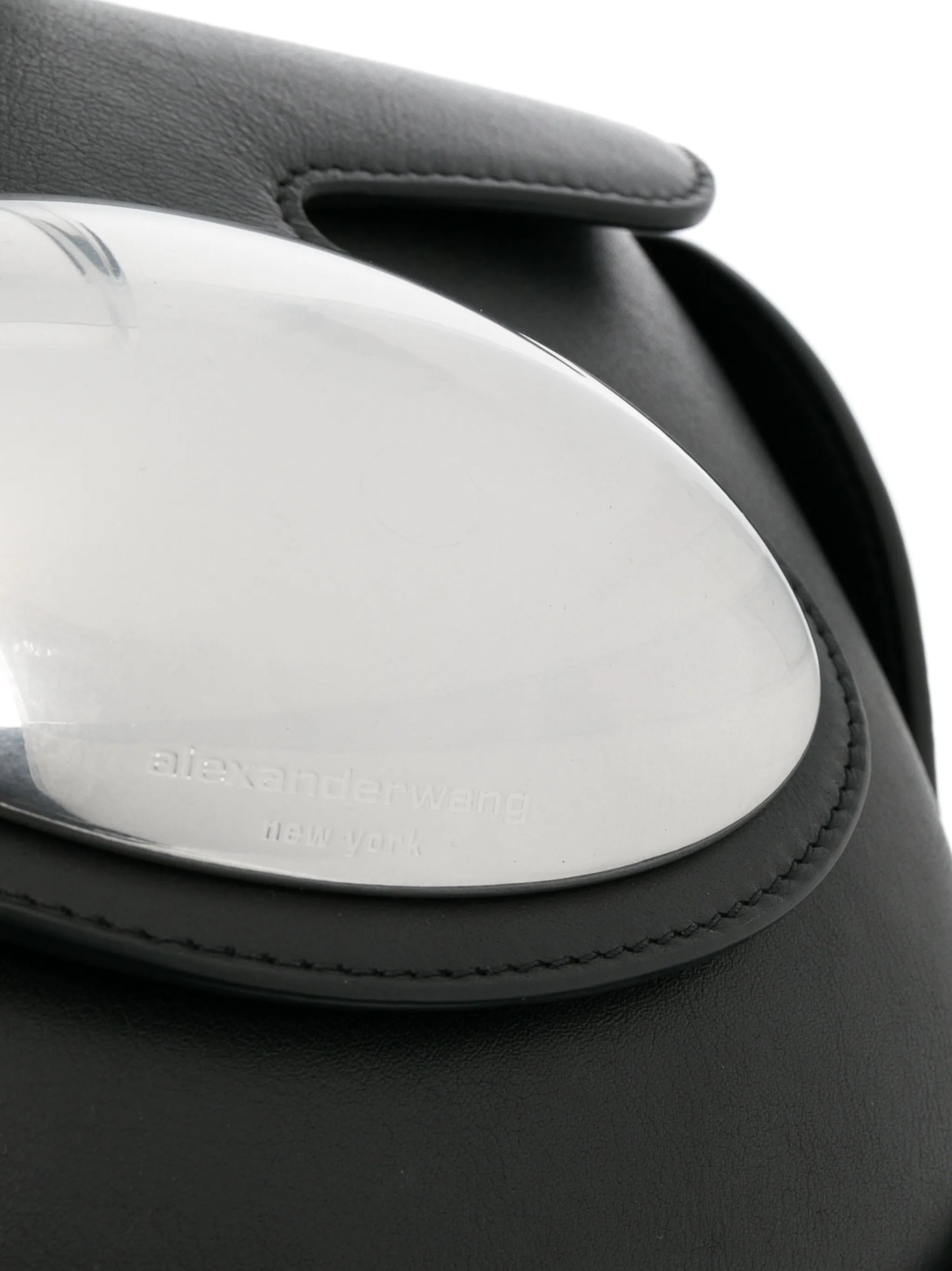small Dome leather shoulder bag