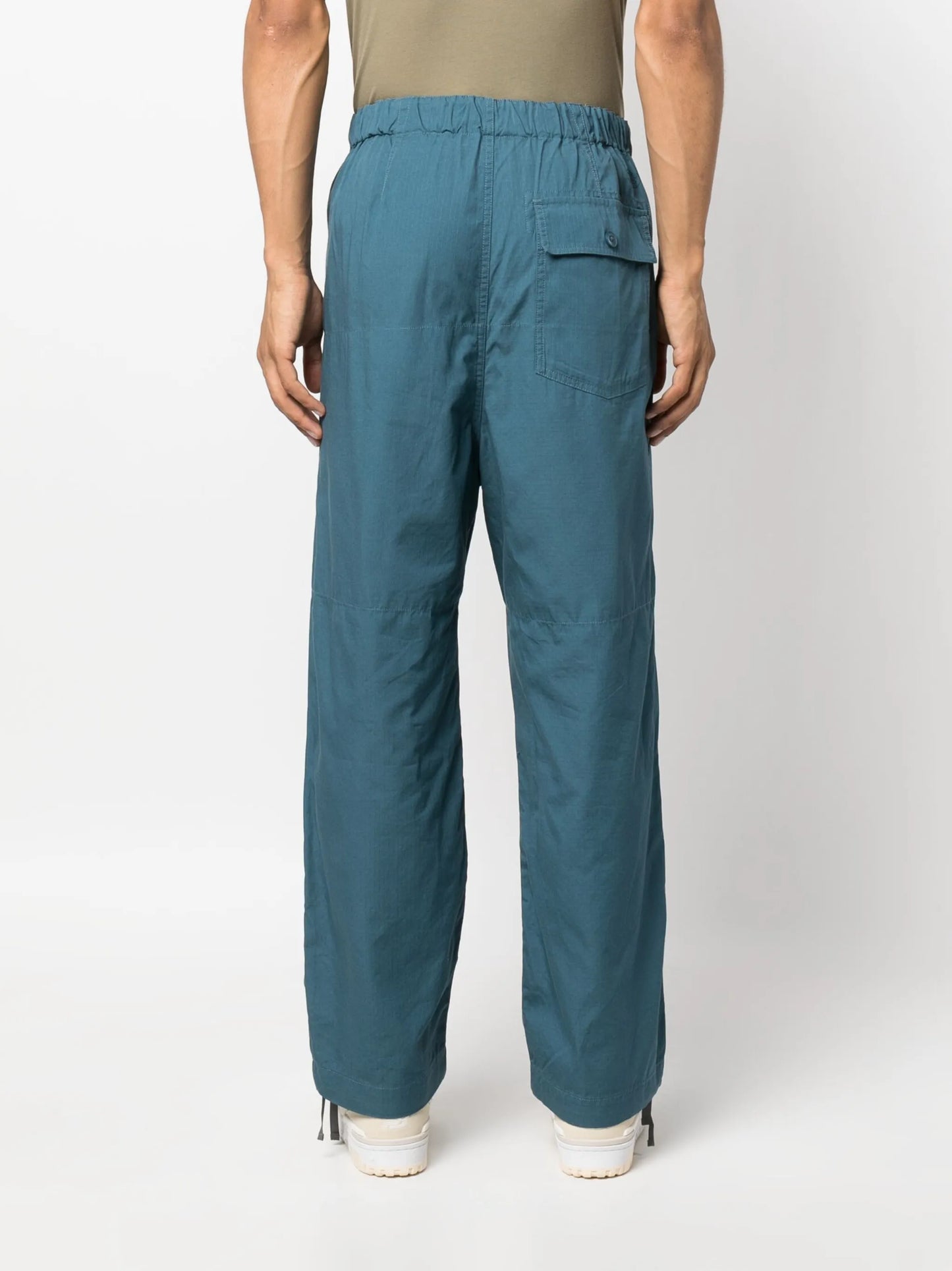 Tabiki elasticated-waistband trousers