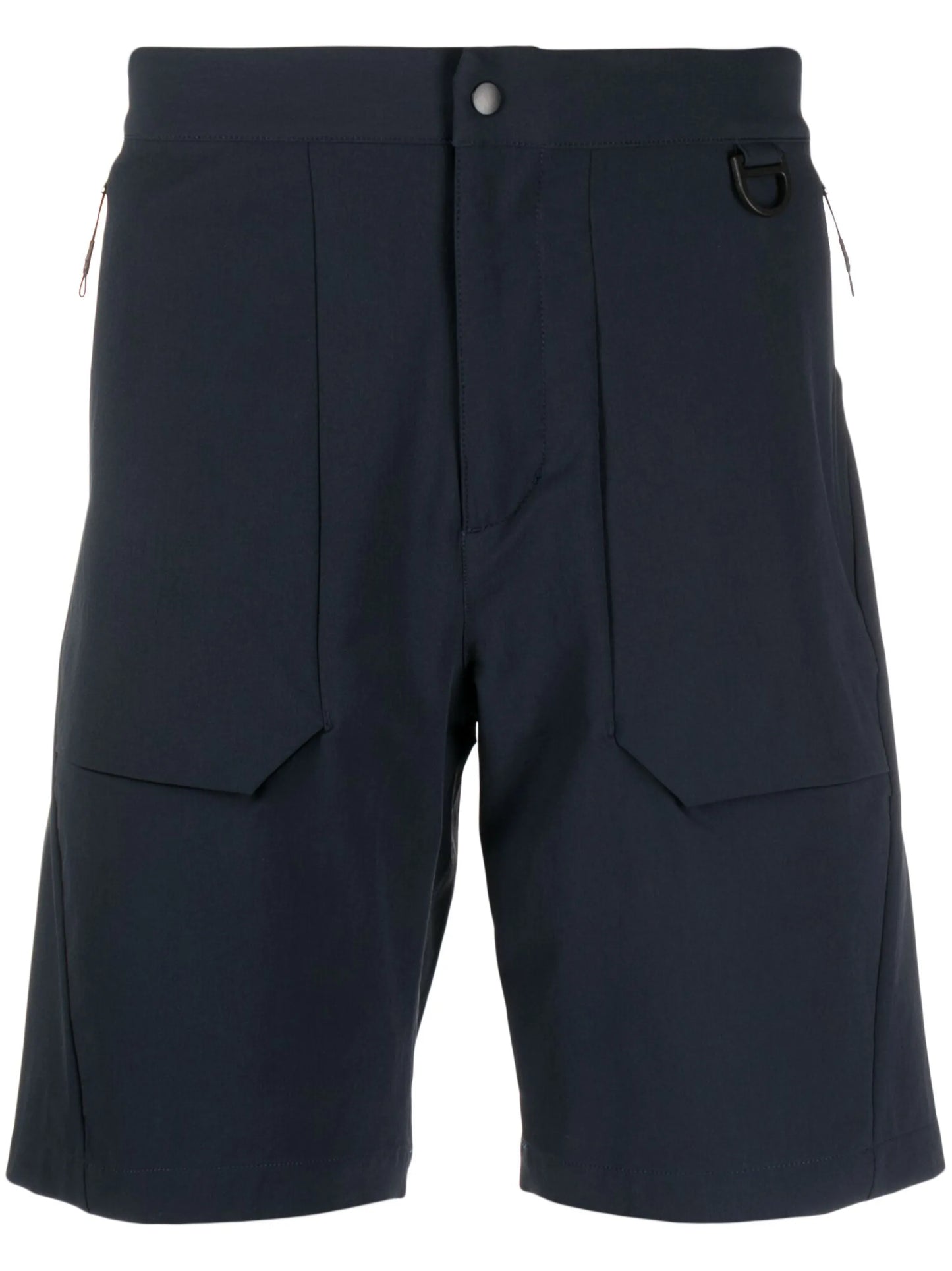 above-knee bermuda shorts