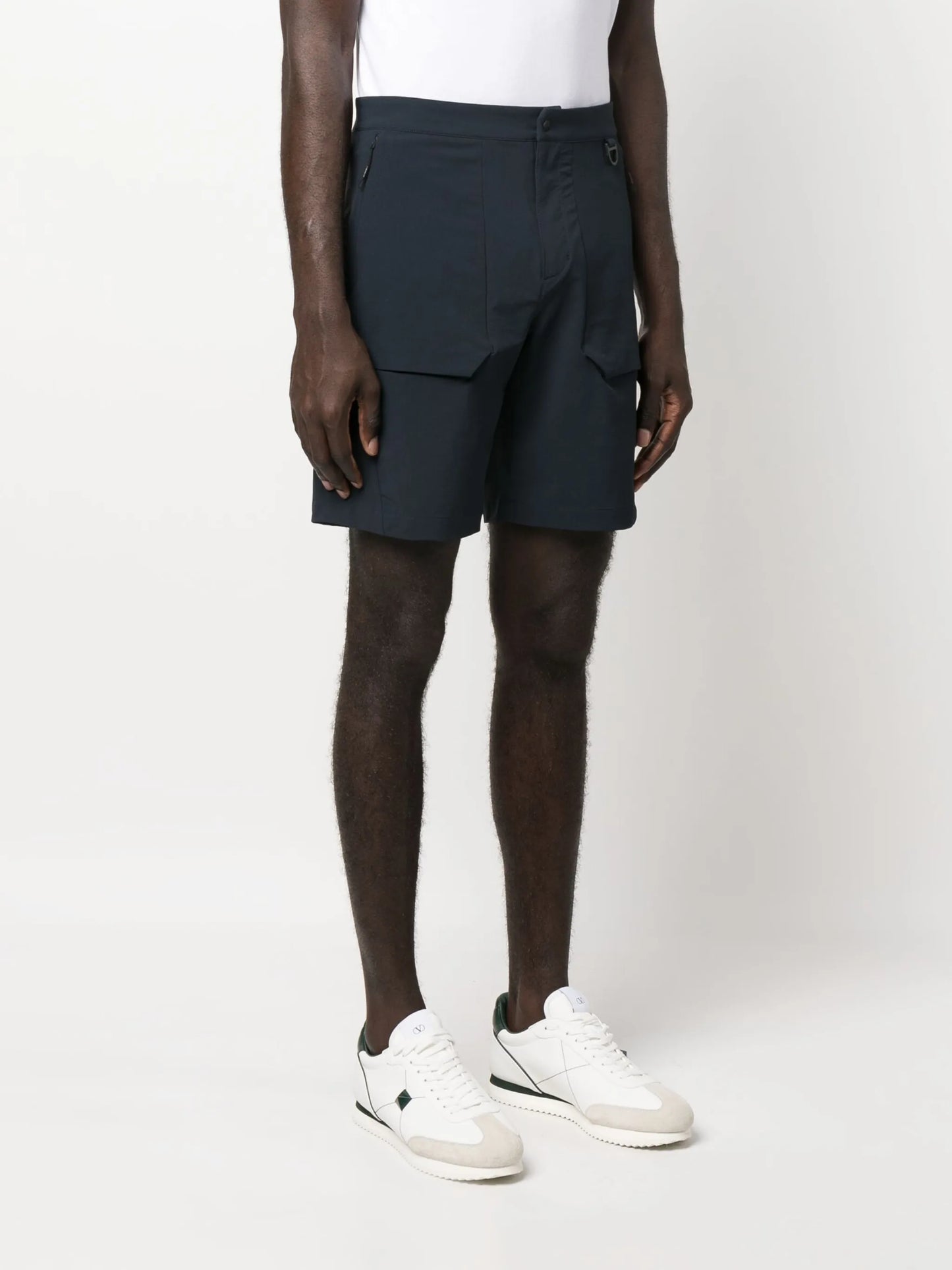 above-knee bermuda shorts