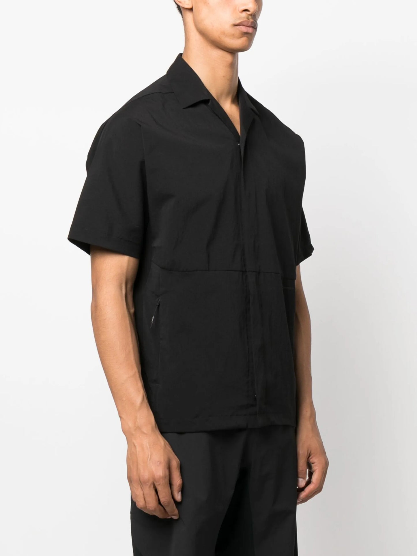 quick-dry camp-collar shirt