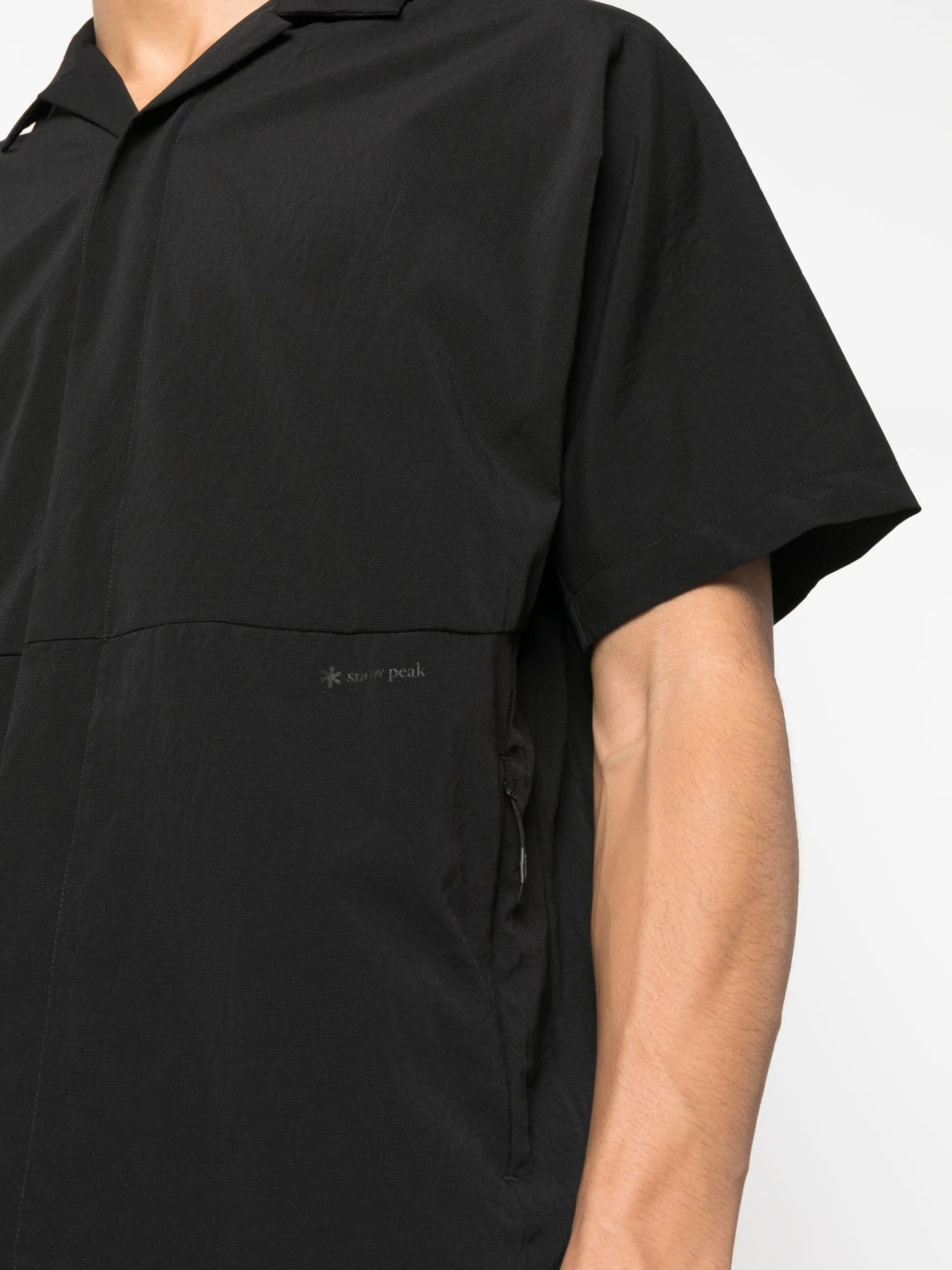 quick-dry camp-collar shirt