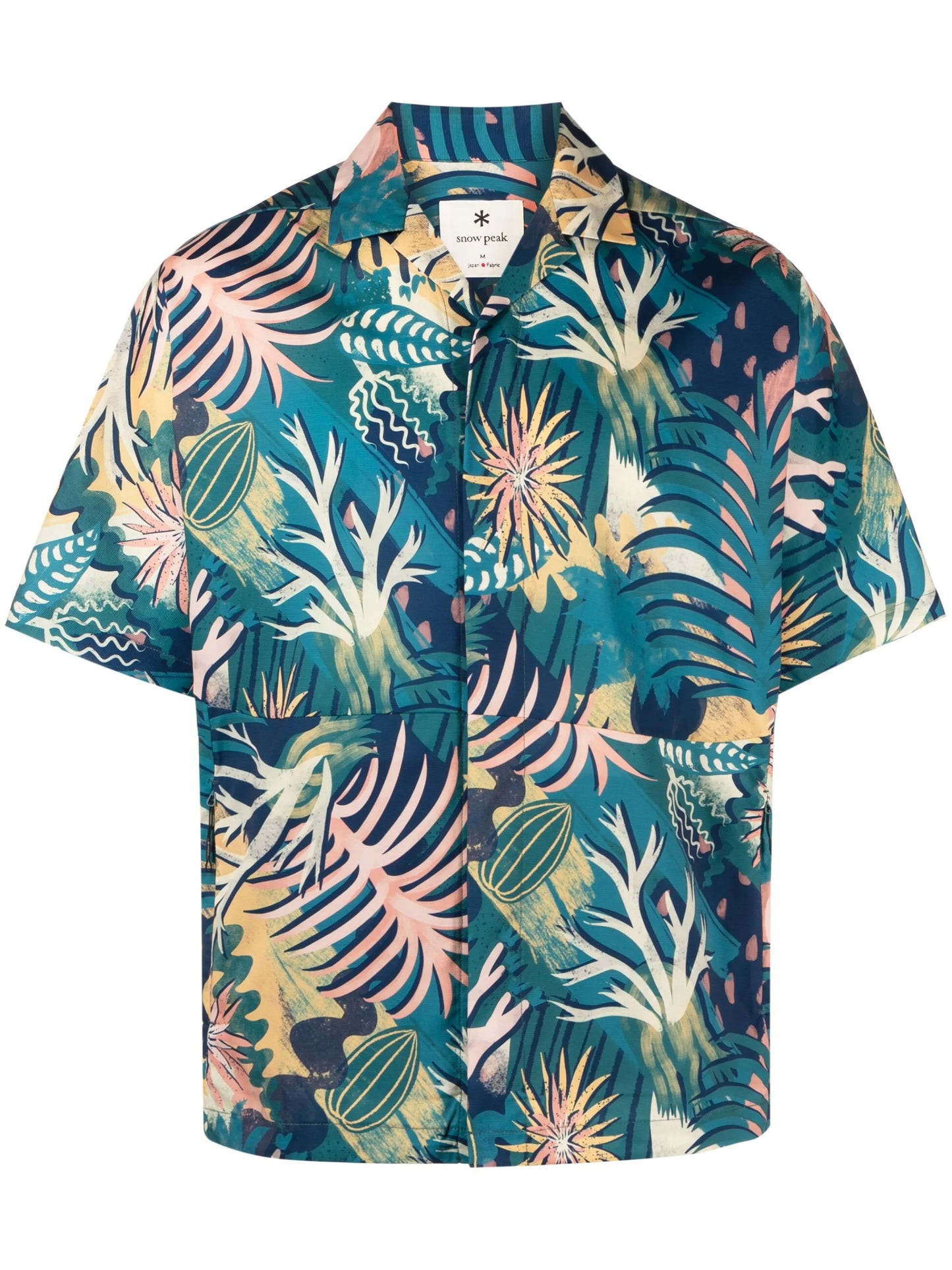 graphic-print quick-dry shirt