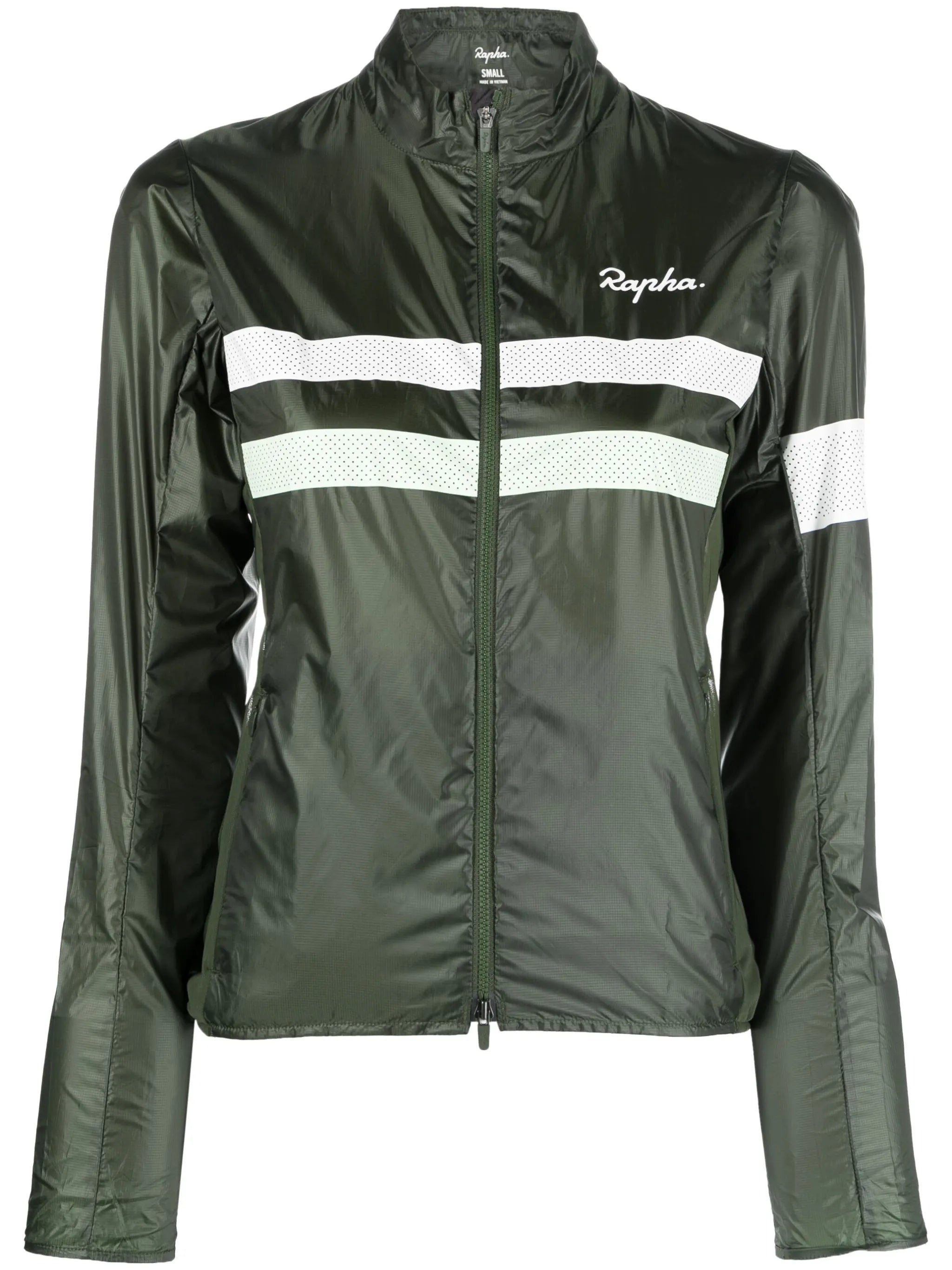 Brevet logo-print windbreaker jacket