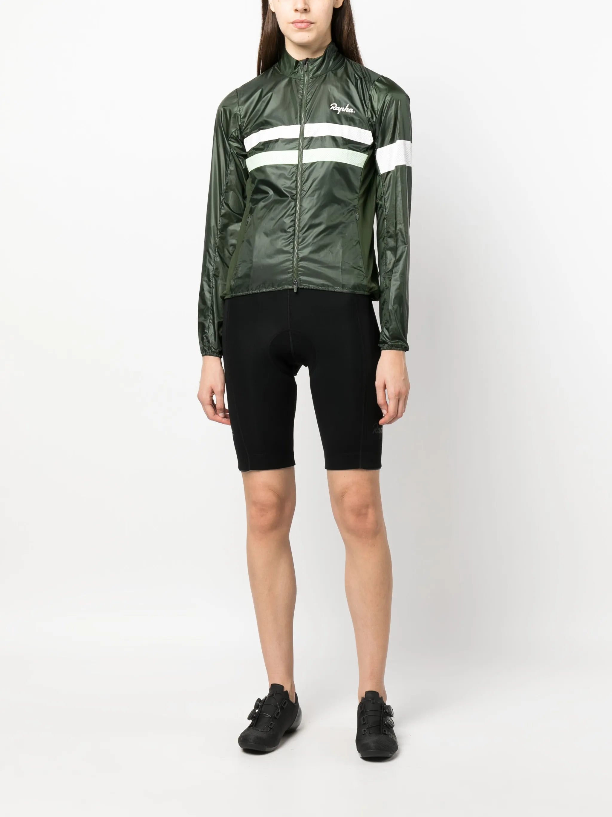 Brevet logo-print windbreaker jacket