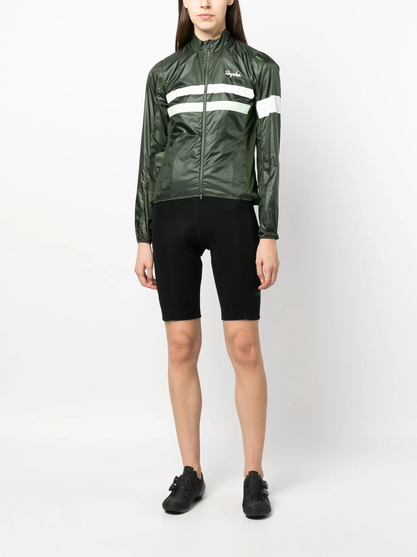 Brevet logo-print windbreaker jacket