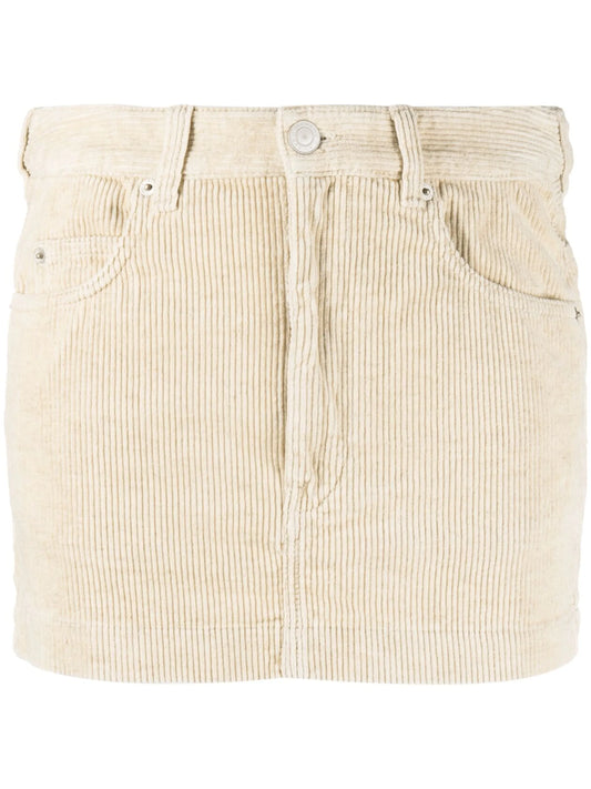 Rania corduroy miniskirt