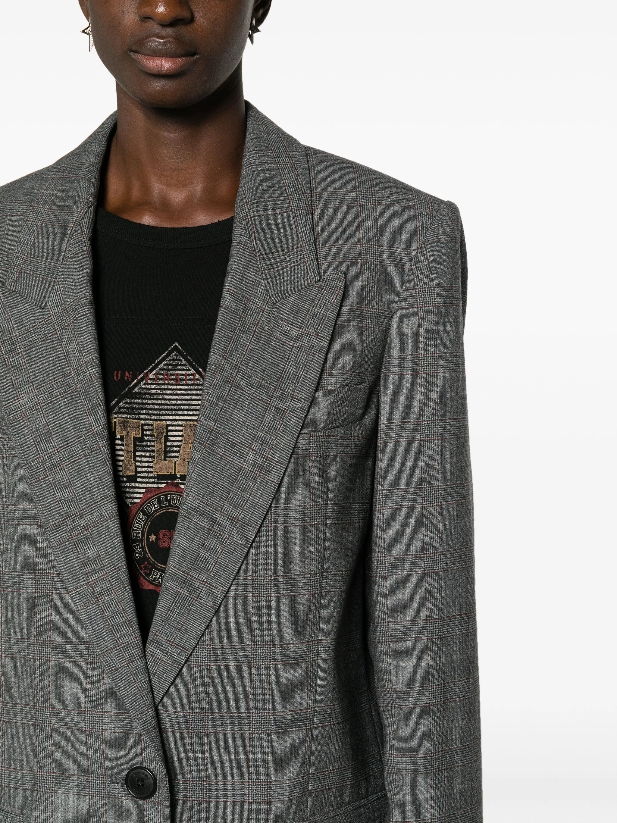 Precious plaid blazer