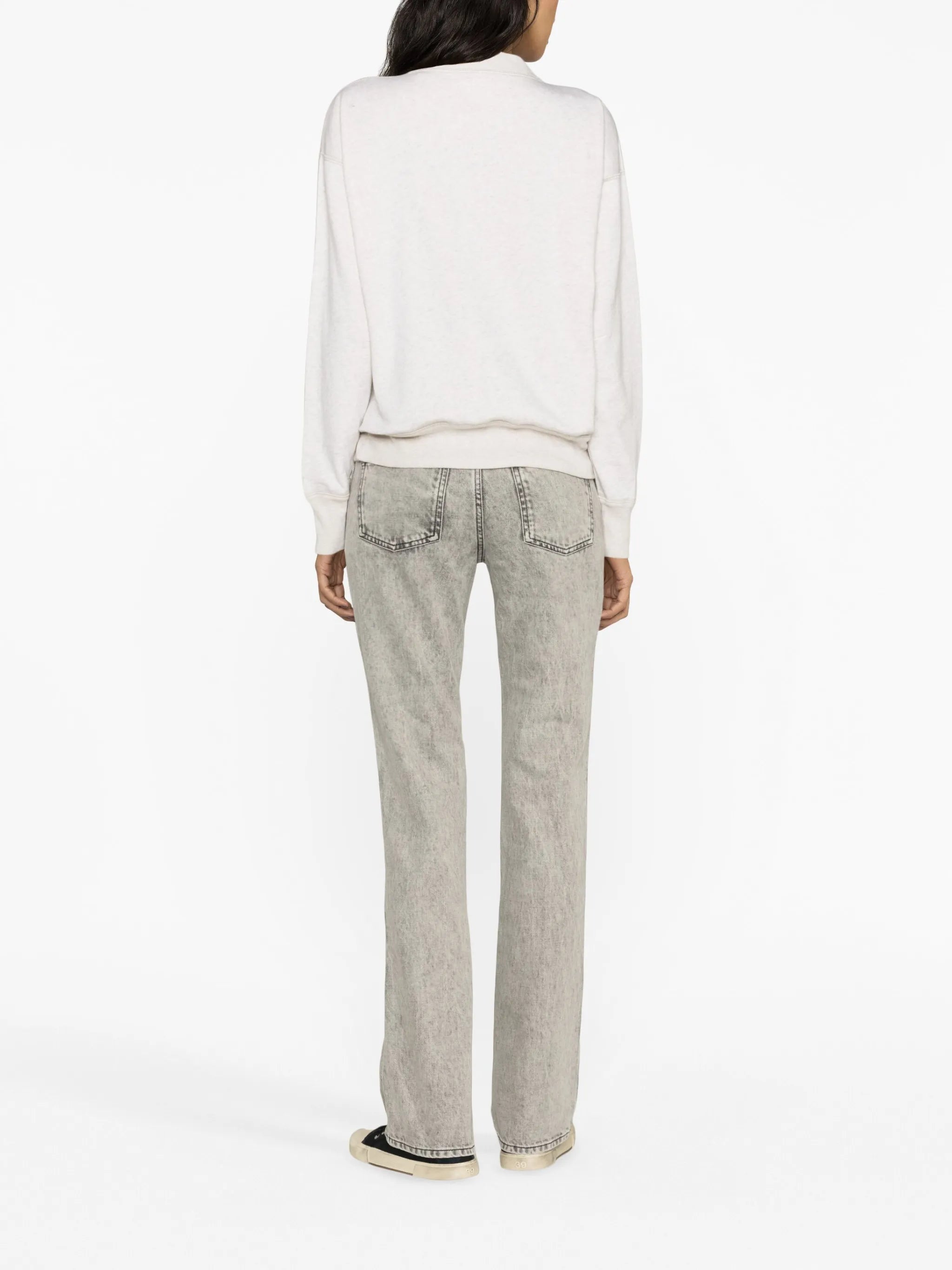 Mobyli cotton-blend sweatshirt