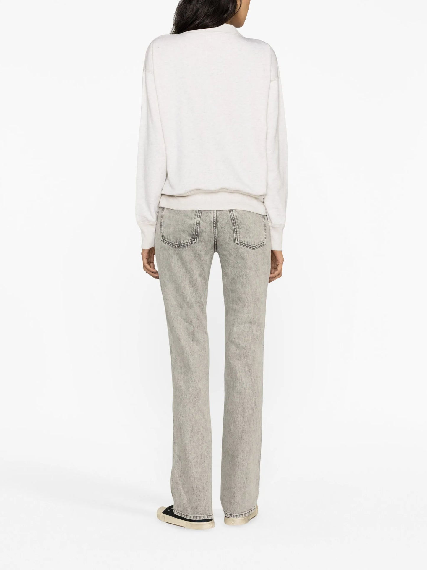 Mobyli cotton-blend sweatshirt
