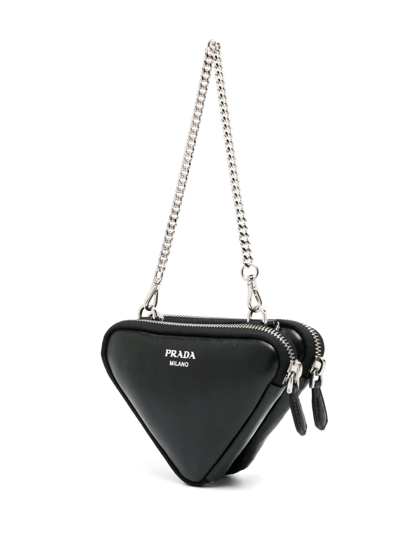 nappa triangle mini bag