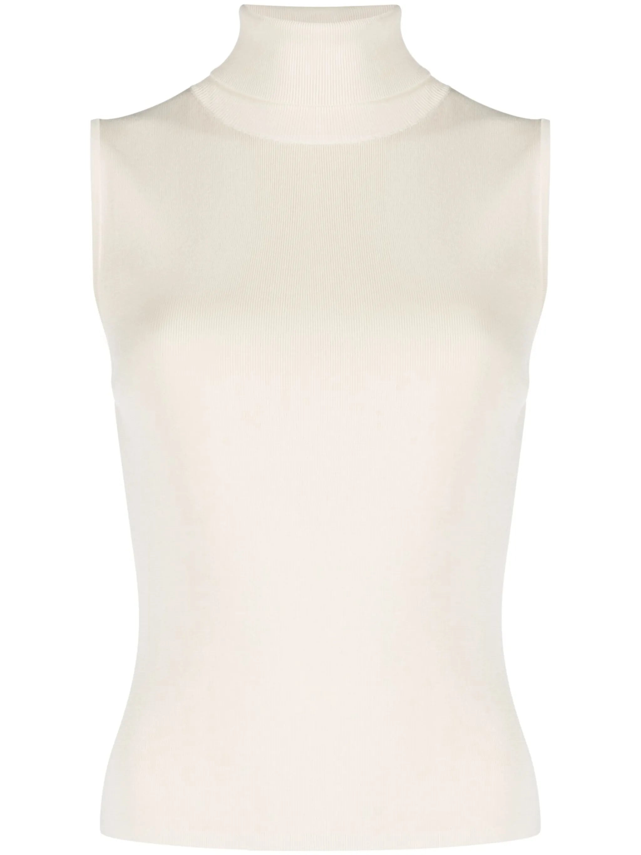 Fera ribbed-knit rollneck top