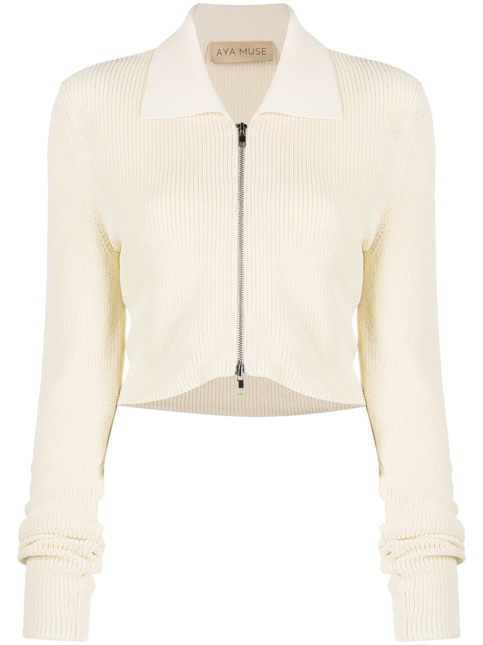 Tolobu ribbed-knit cardigan