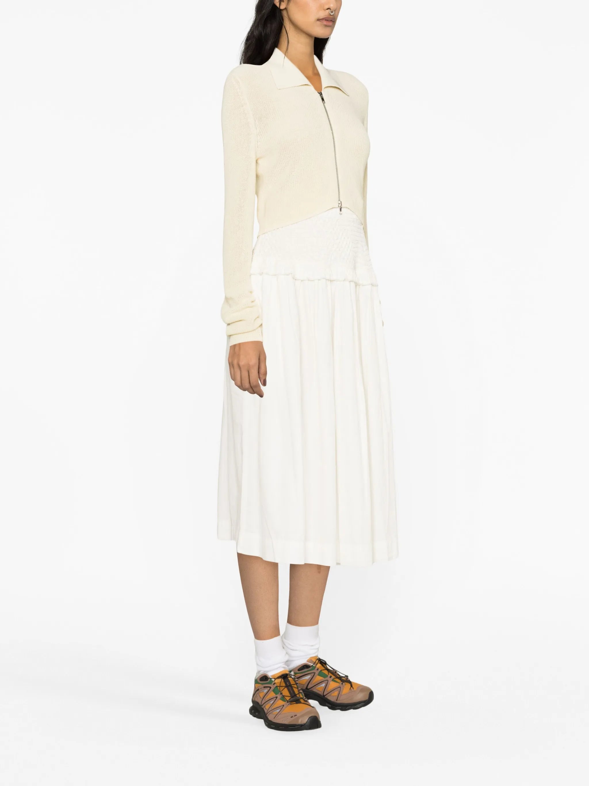 Tolobu ribbed-knit cardigan