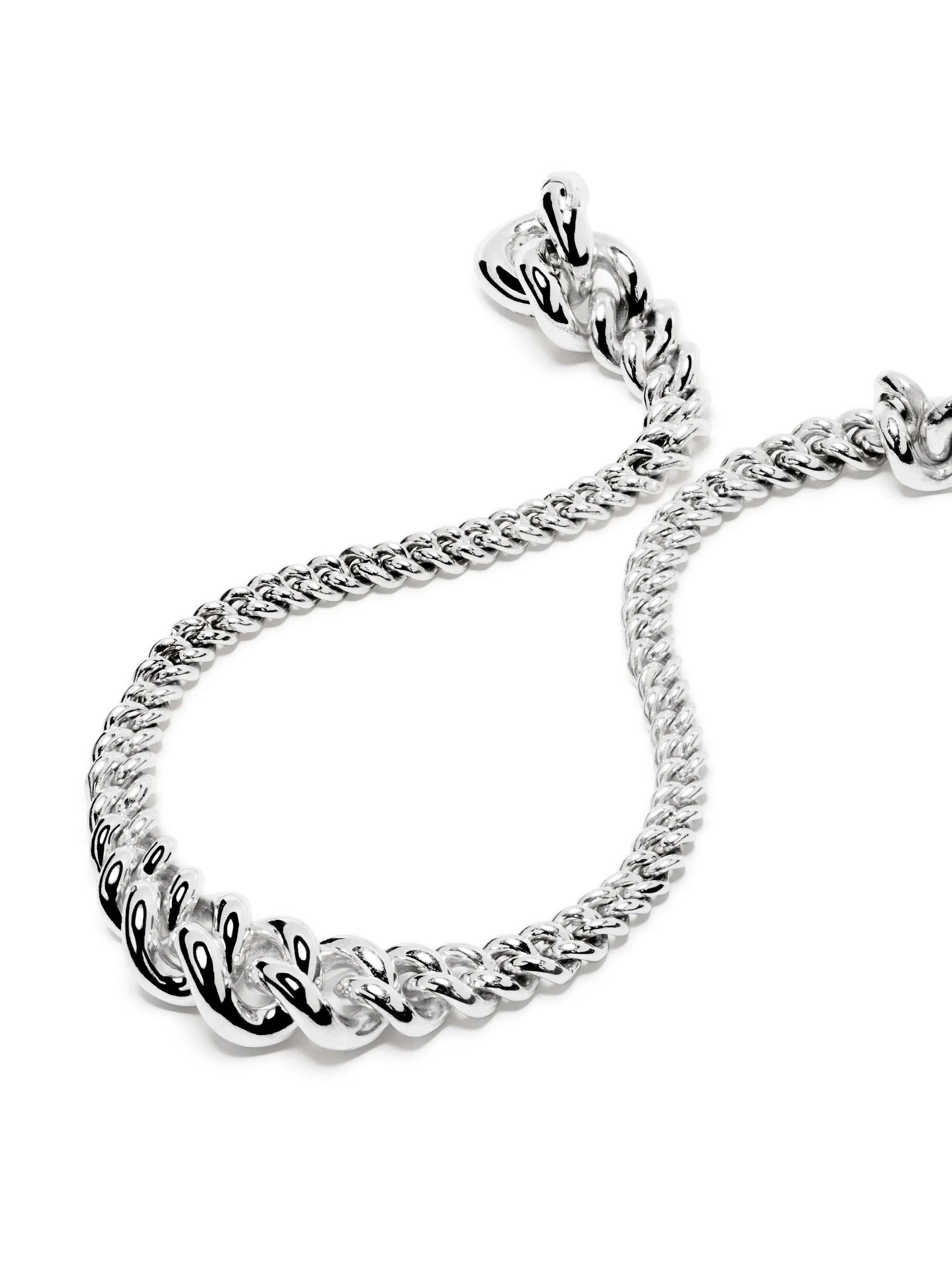 Mic curb-chain bracelet
