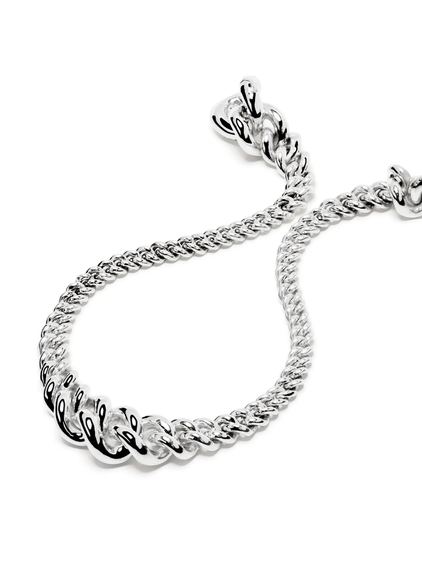 Mic curb-chain bracelet