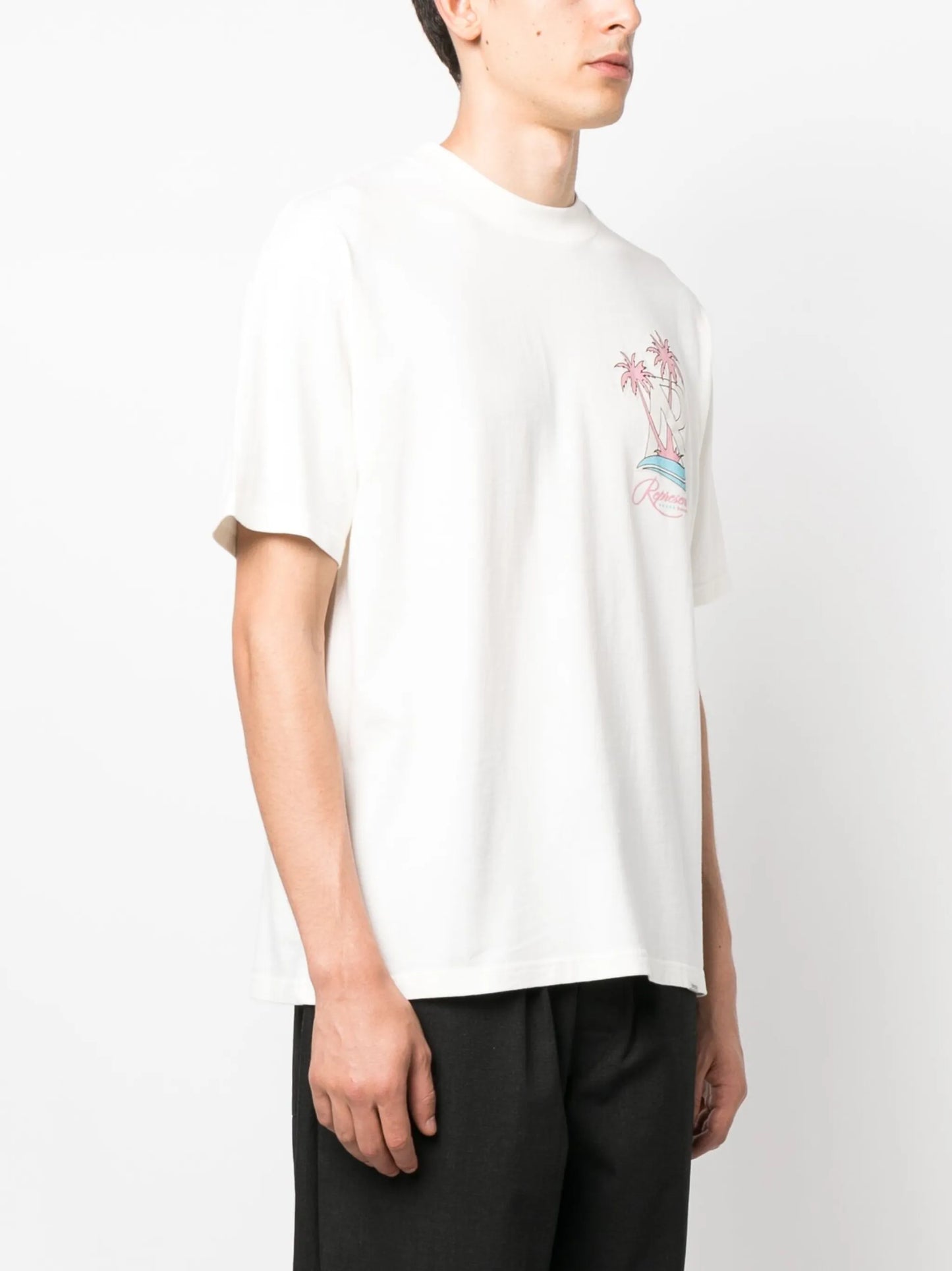logo-print short-sleeve T-shirt