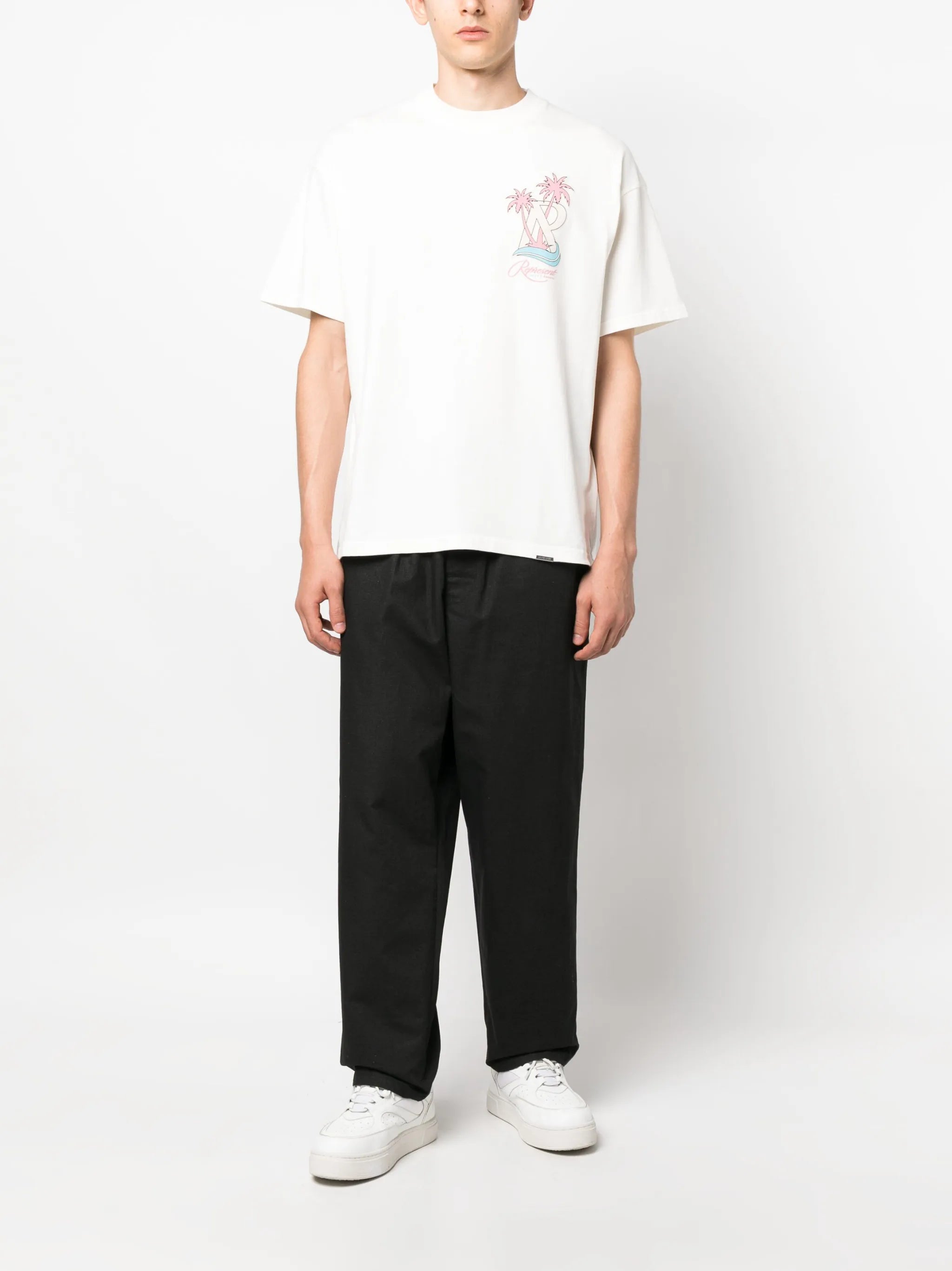 logo-print short-sleeve T-shirt