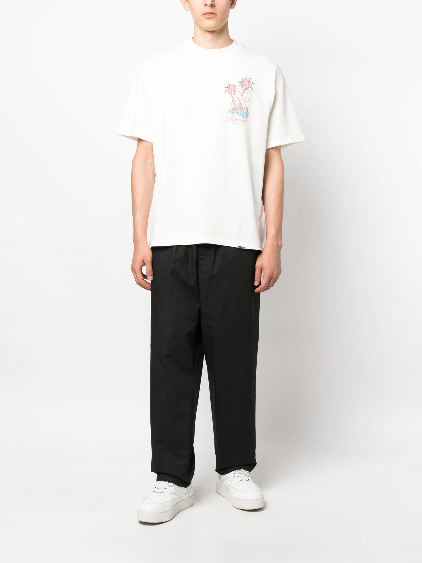 logo-print short-sleeve T-shirt