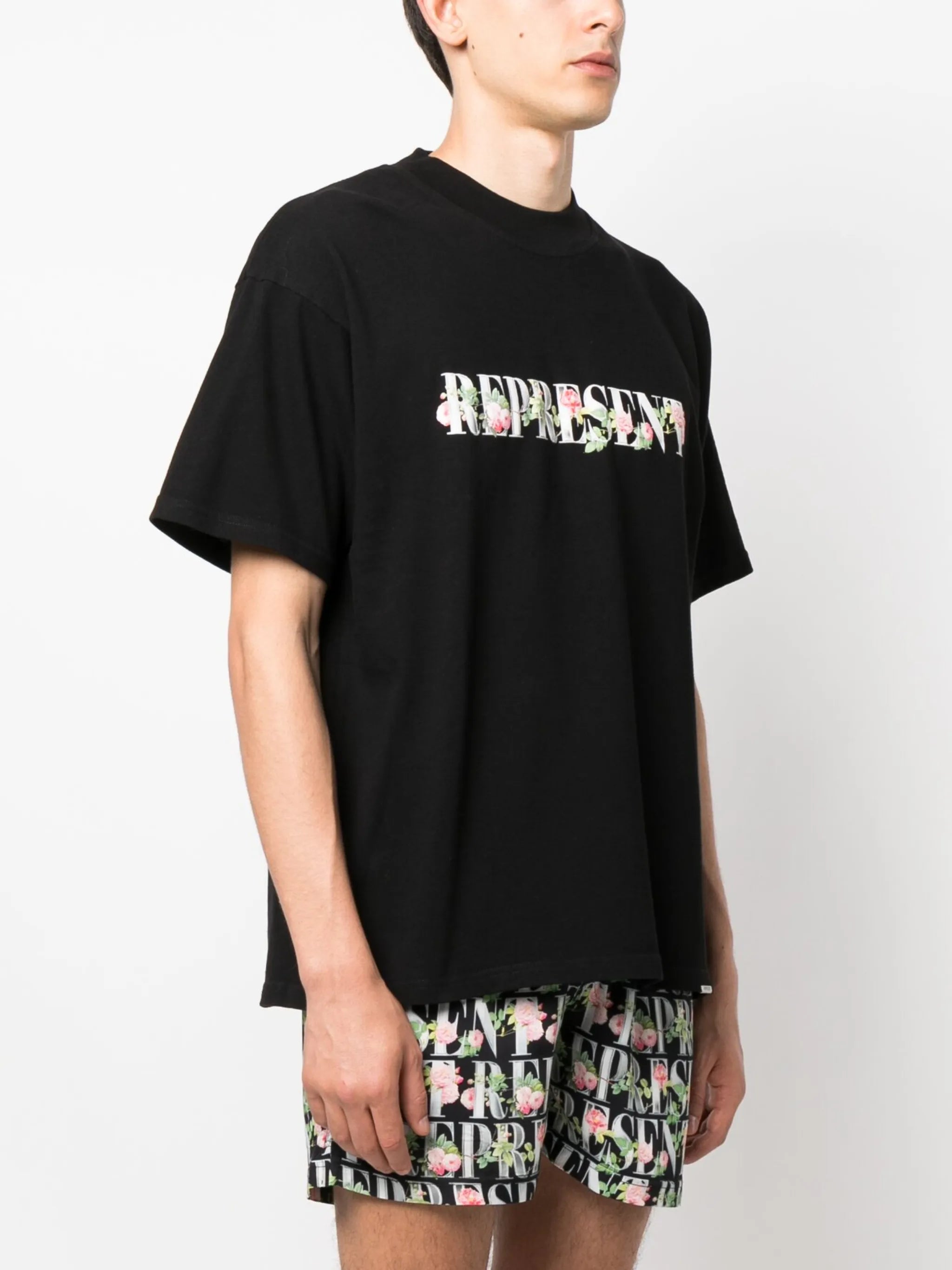 logo-print cotton T-shirt