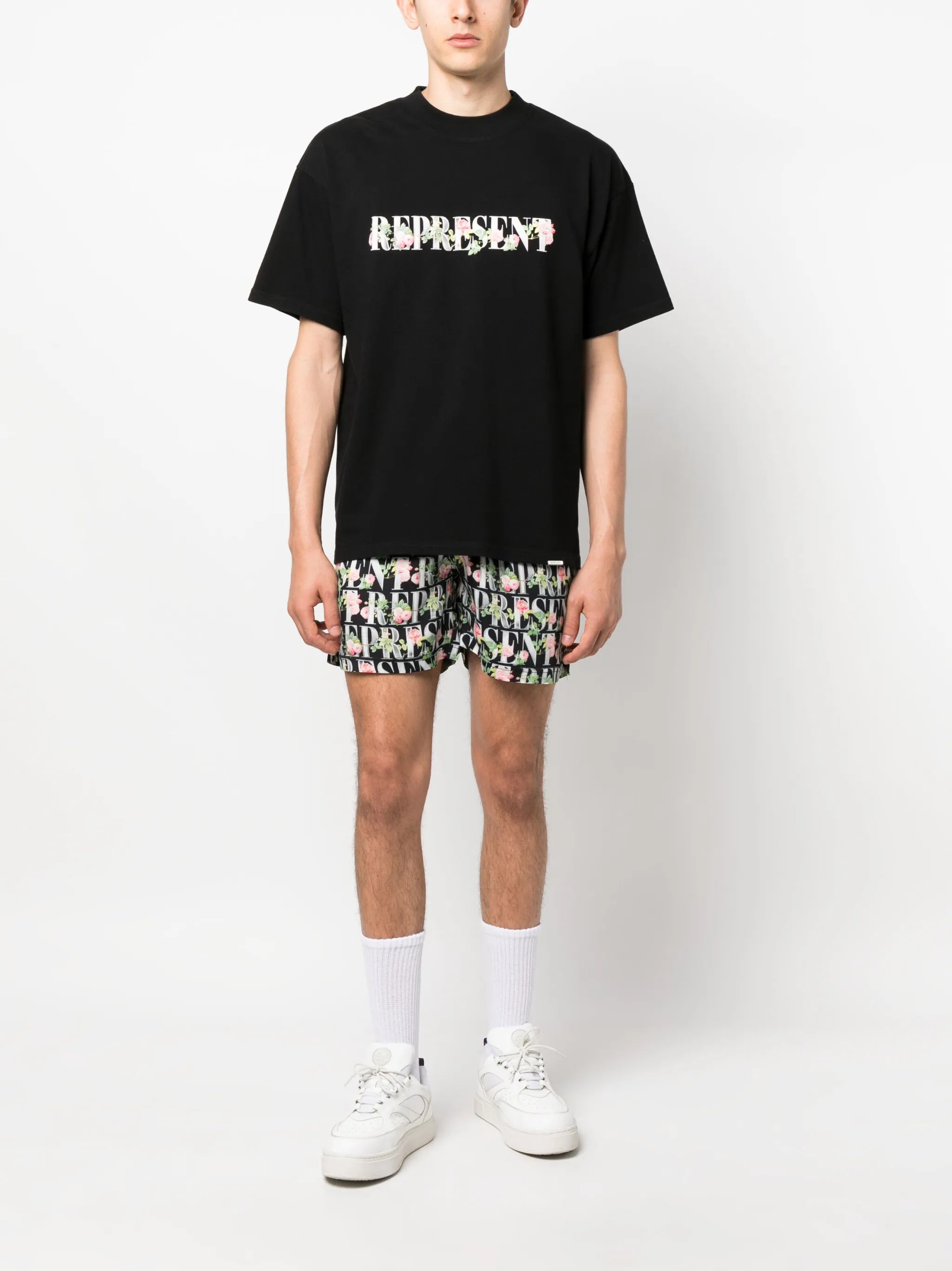 logo-print cotton T-shirt