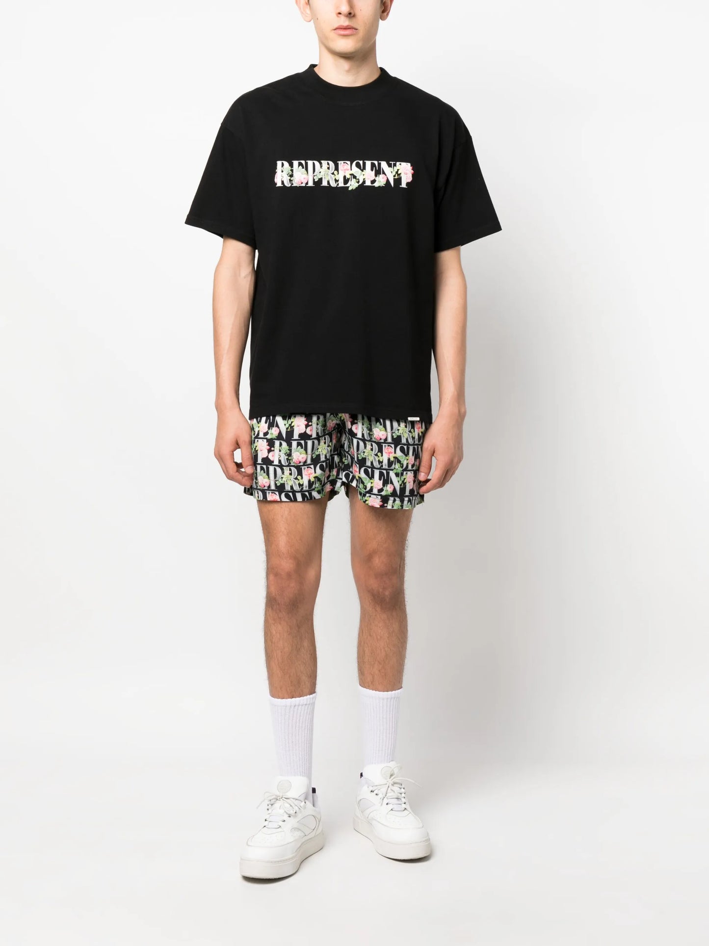 logo-print cotton T-shirt