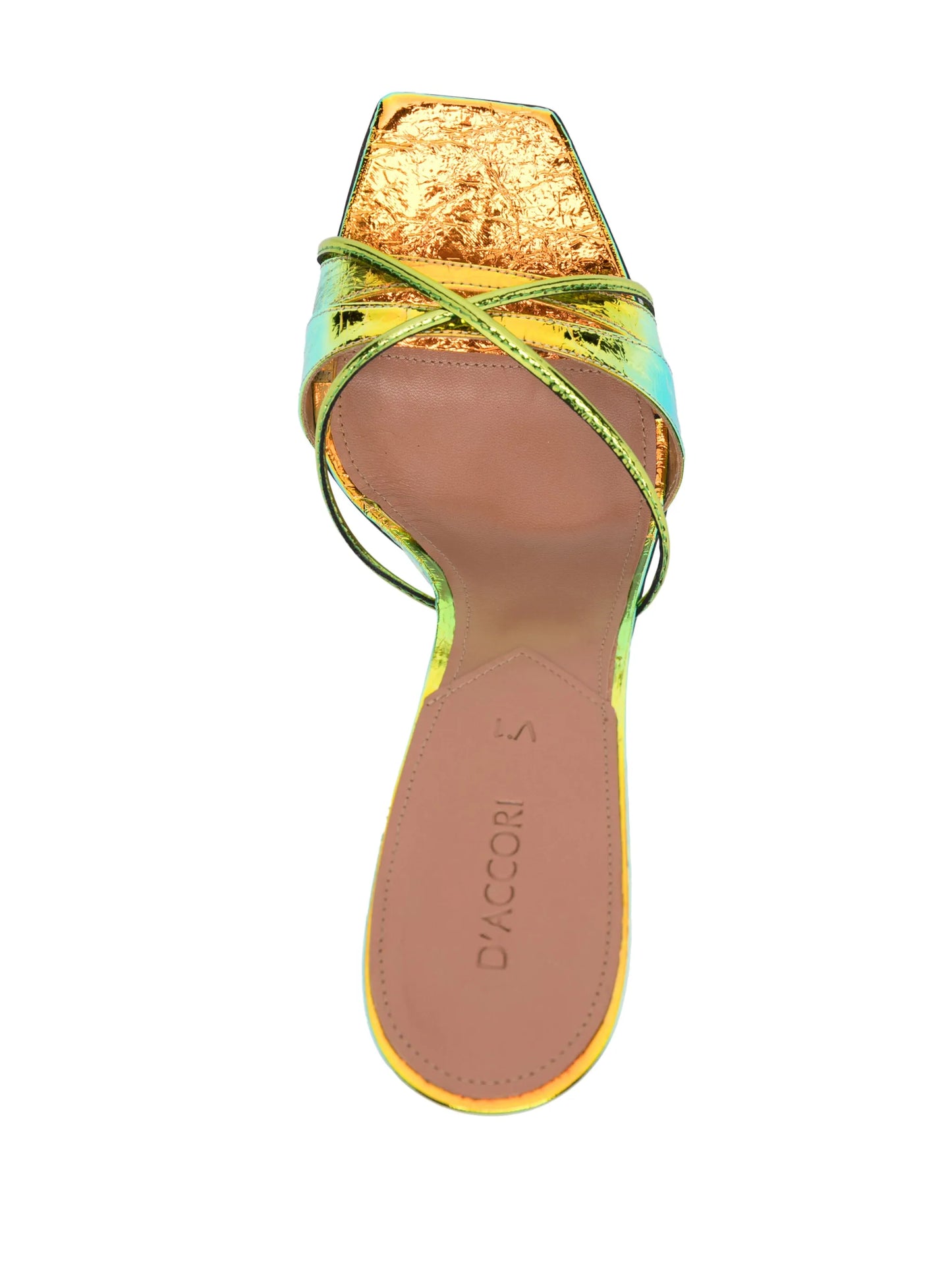 Lust 100mm metallic sandals