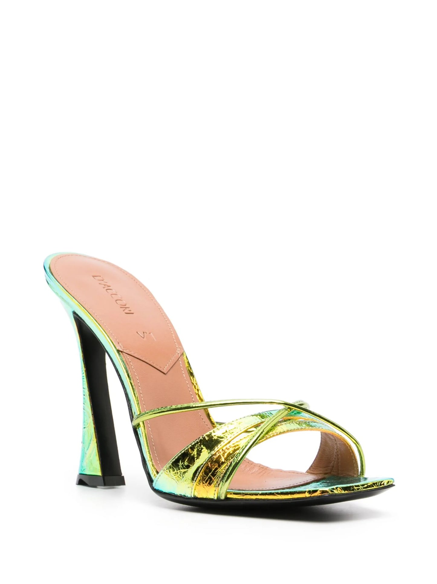 Lust 100mm metallic sandals