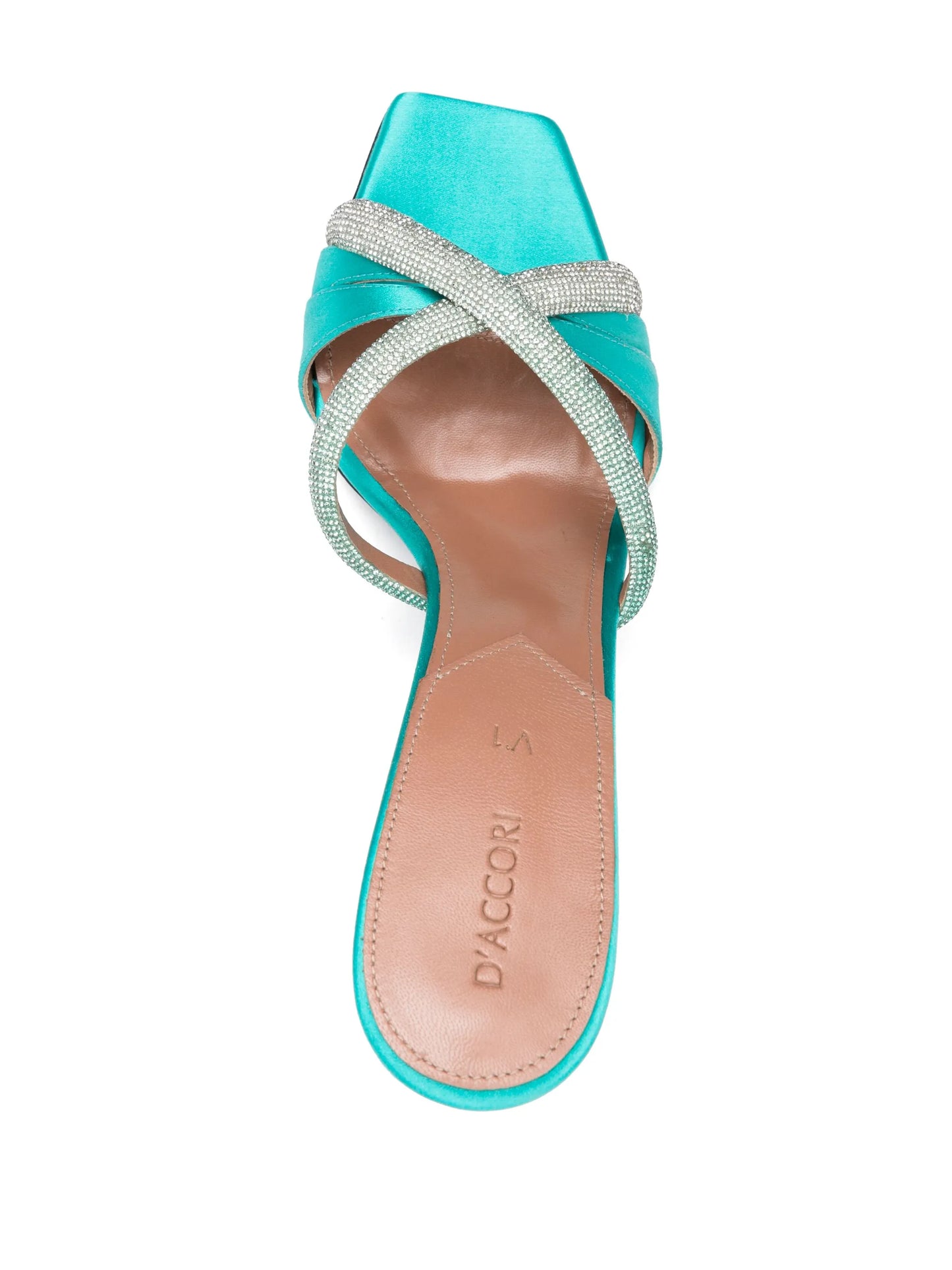 Lust 100mm crystal-strap sandals