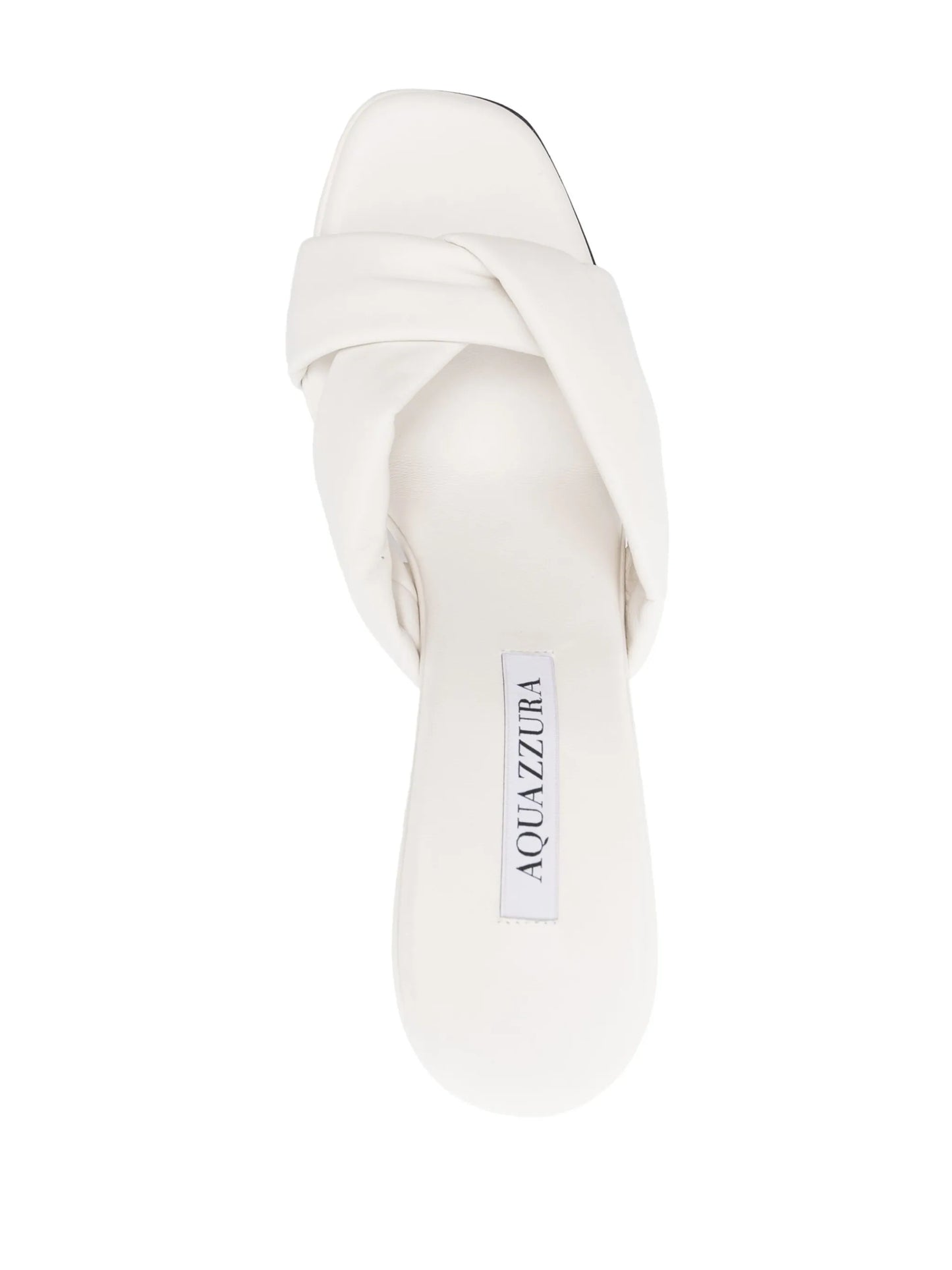 Amore 95mm twisted leather sandals
