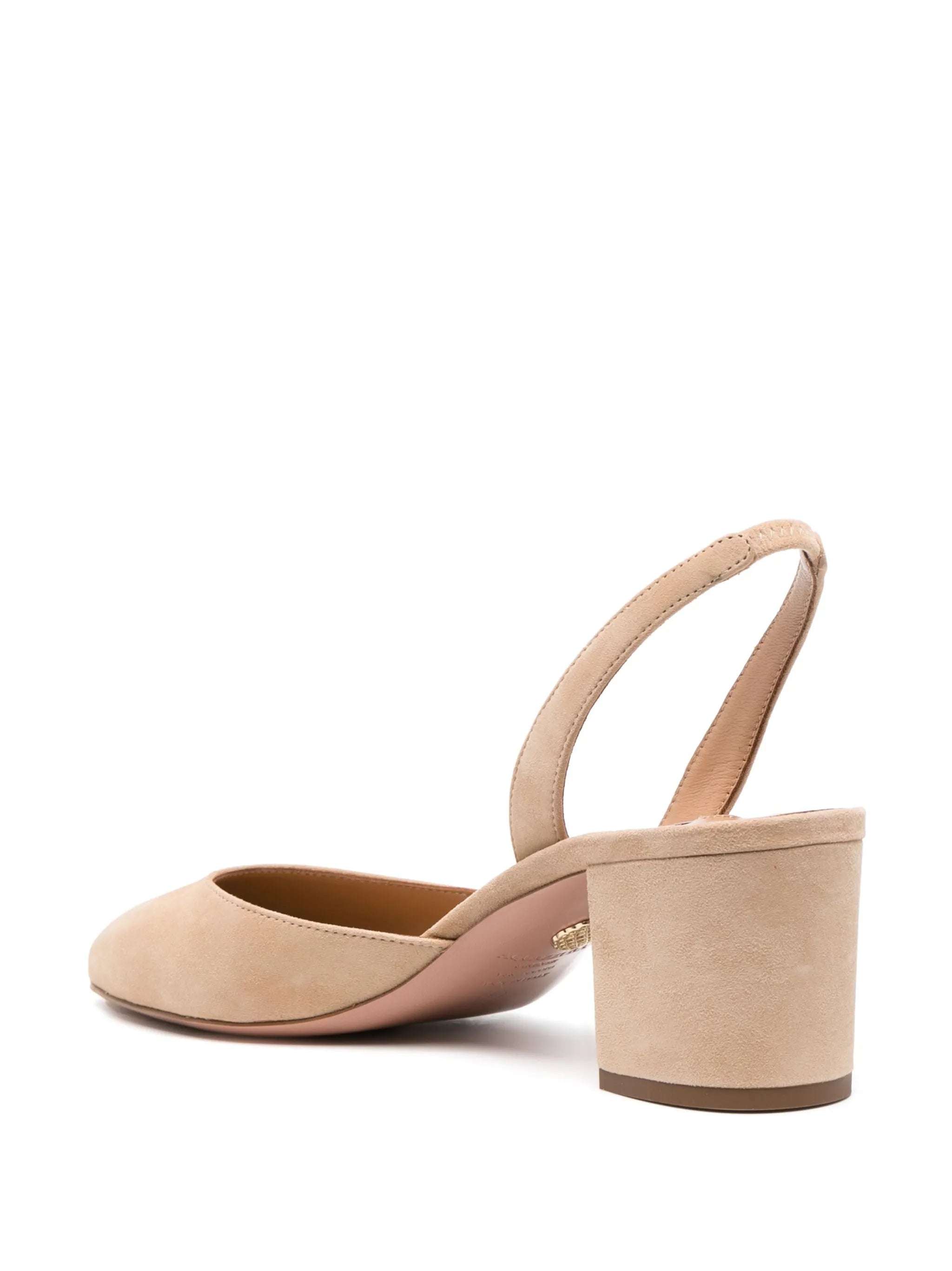Talita 50mm suede pumps