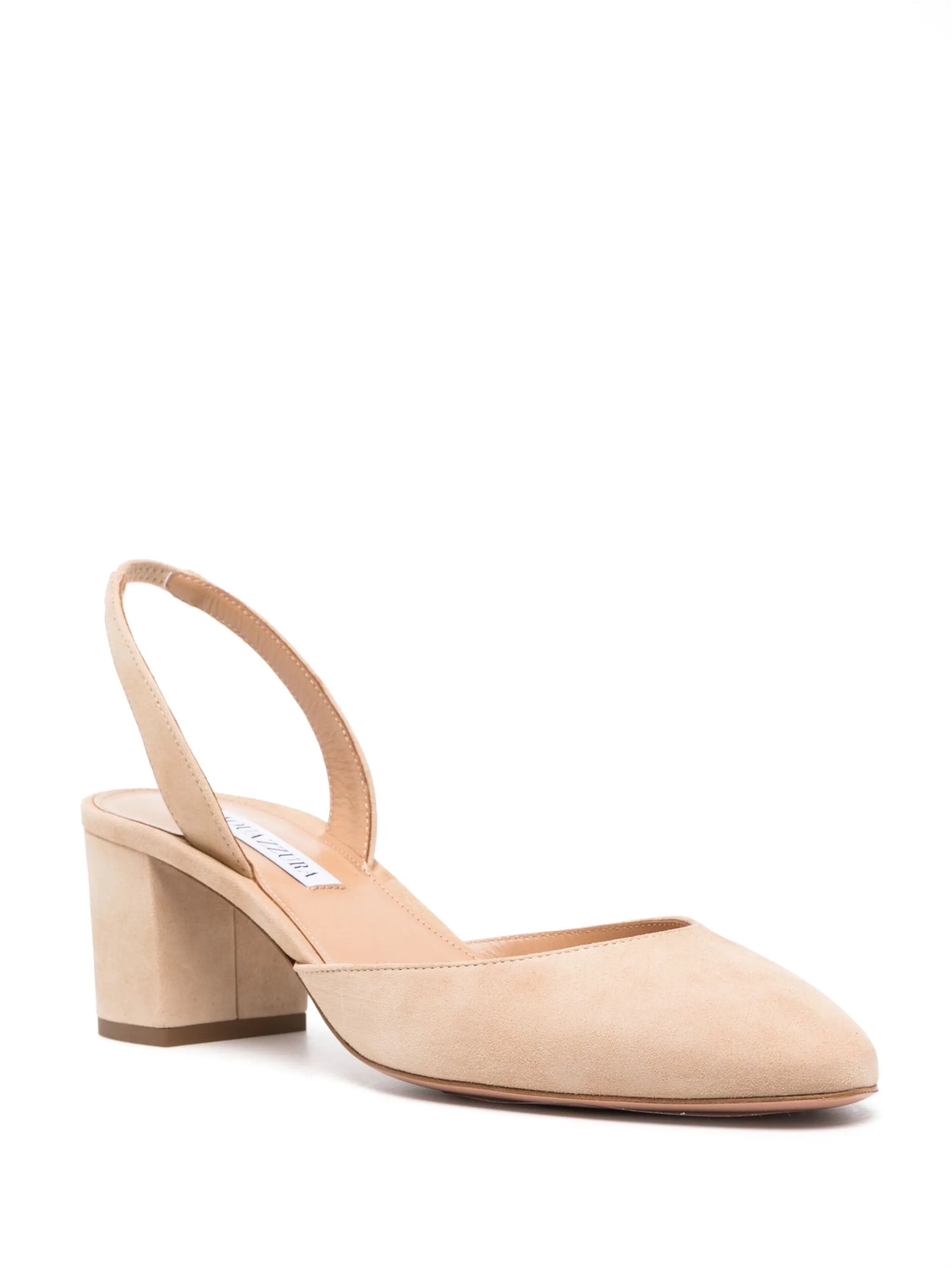 Talita 50mm suede pumps