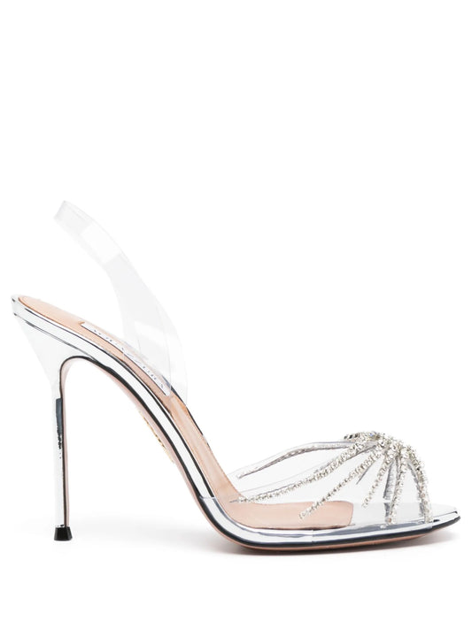 Sunshine 105mm crystal sandals