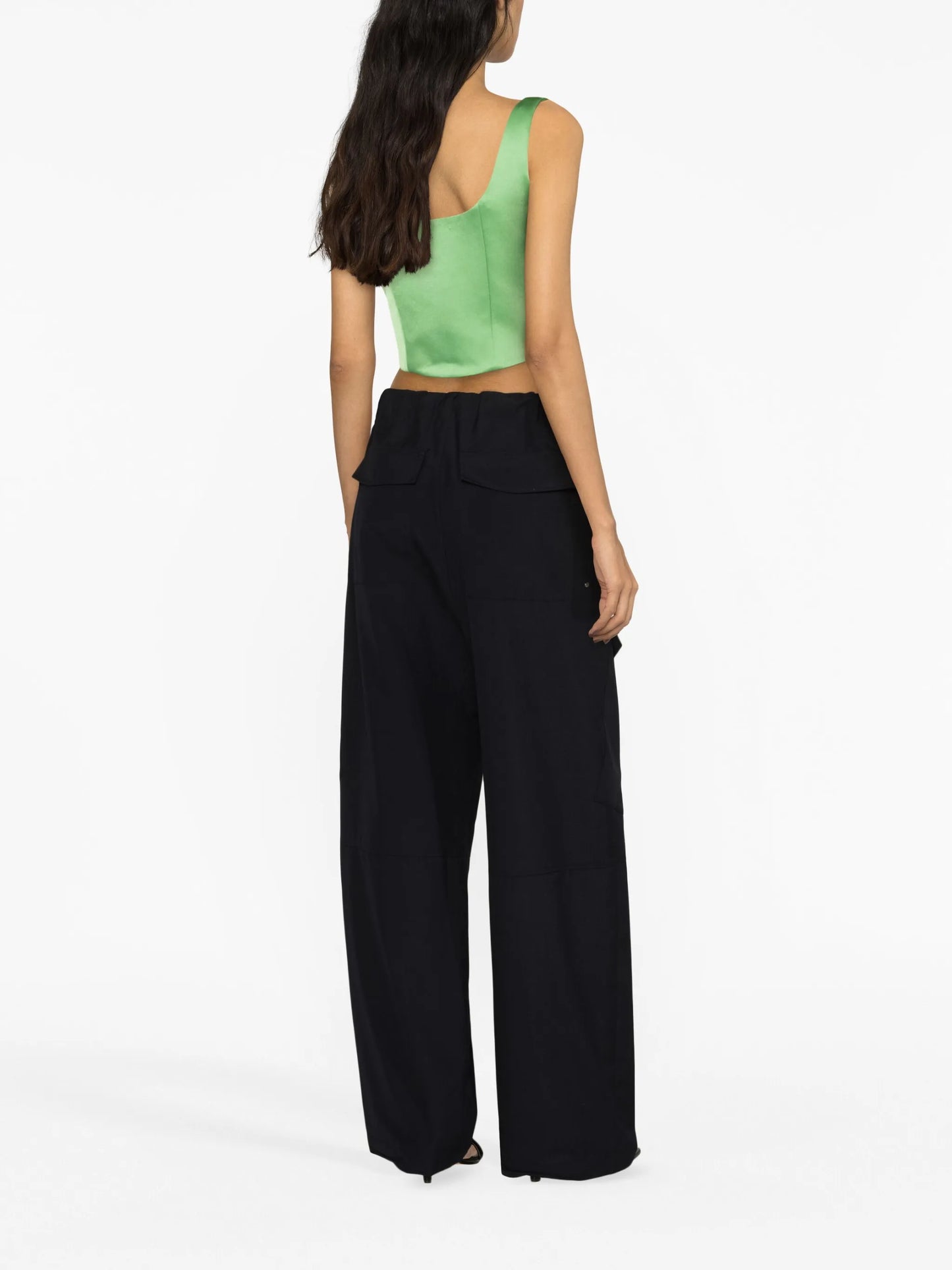 Herb wide-leg cargo trousers