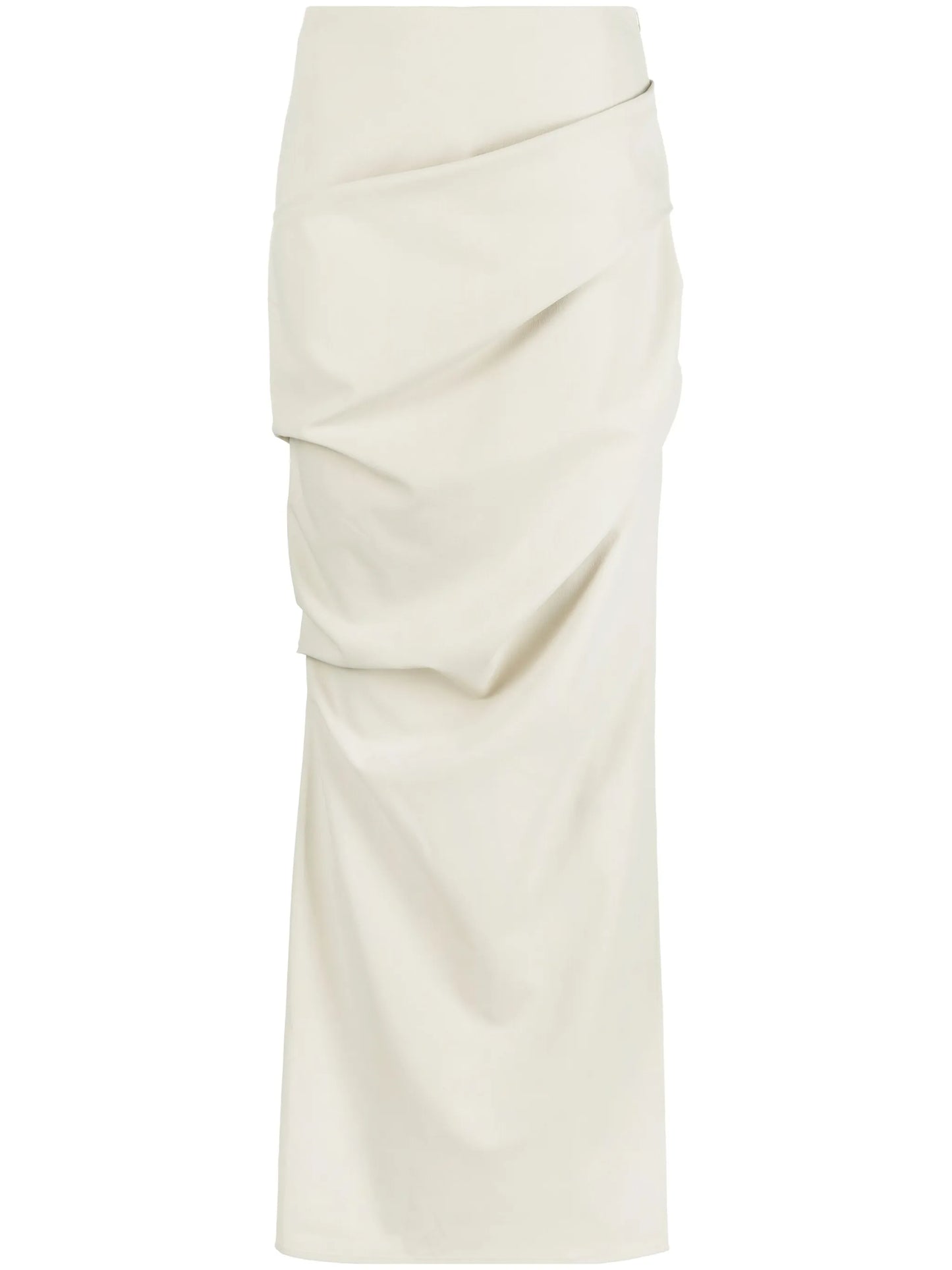Remmy tuck-detailed maxi skirt