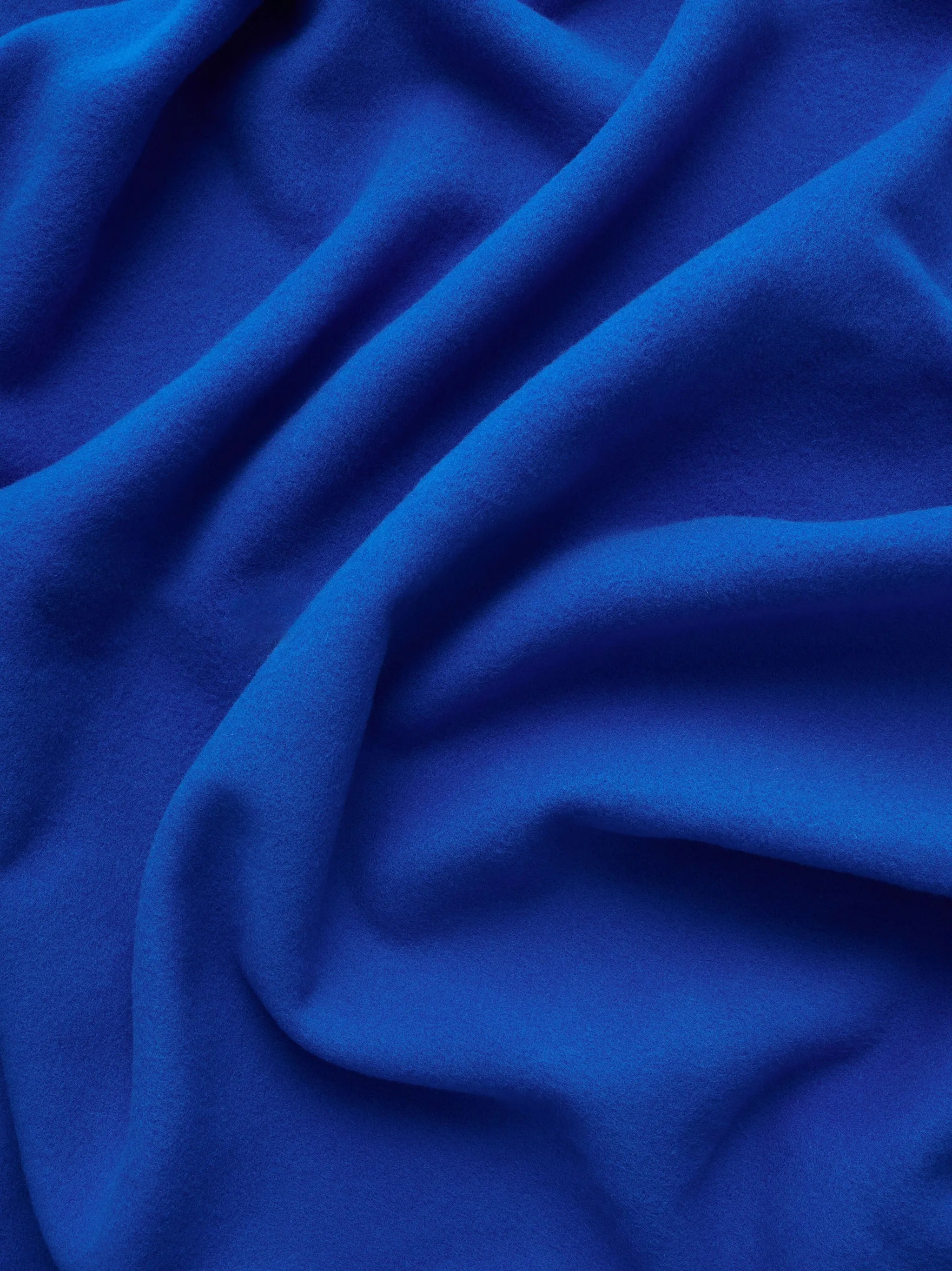 logo-patch virgin wool blanket