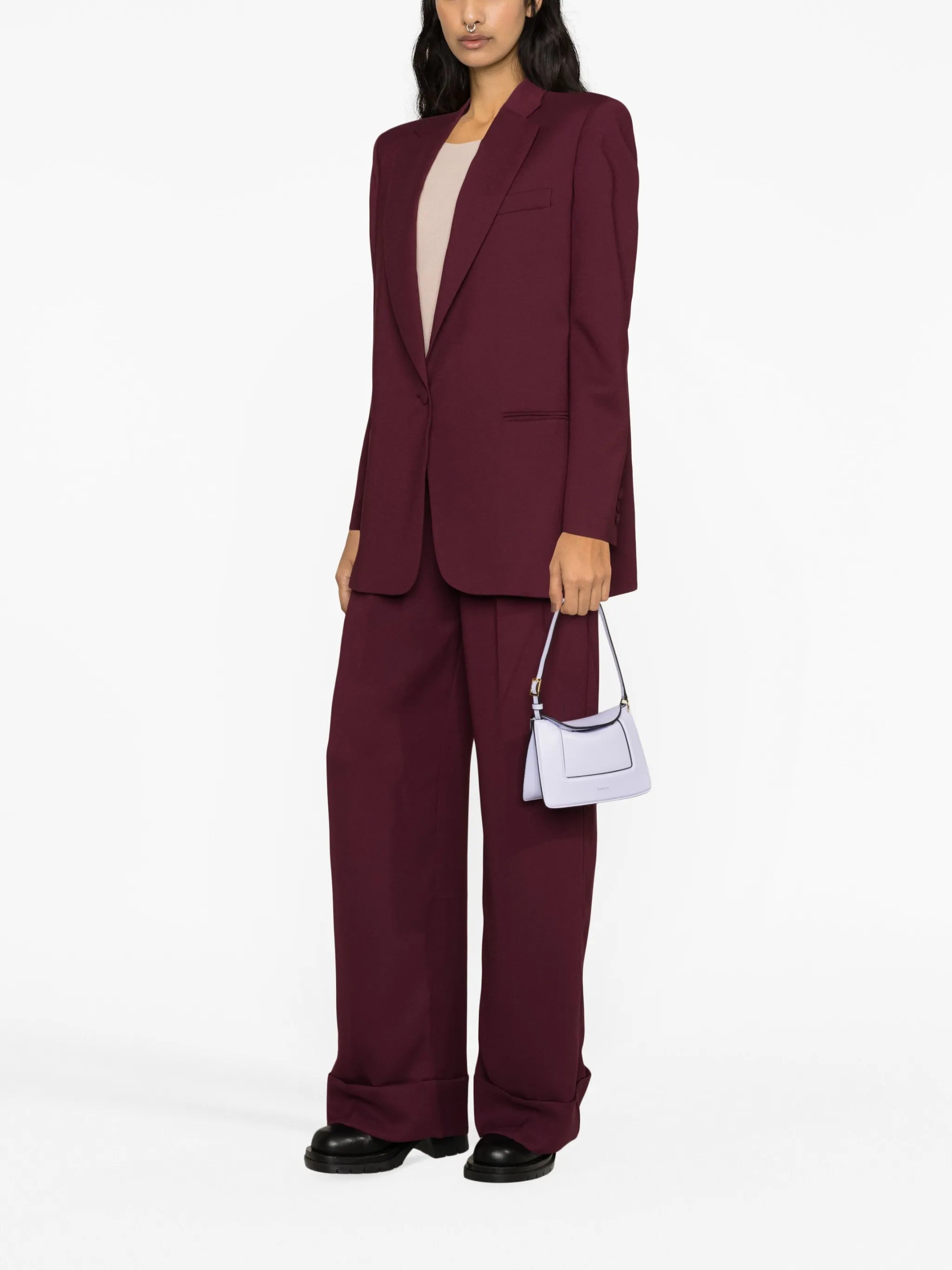 Guia oversized single-breasted blazer