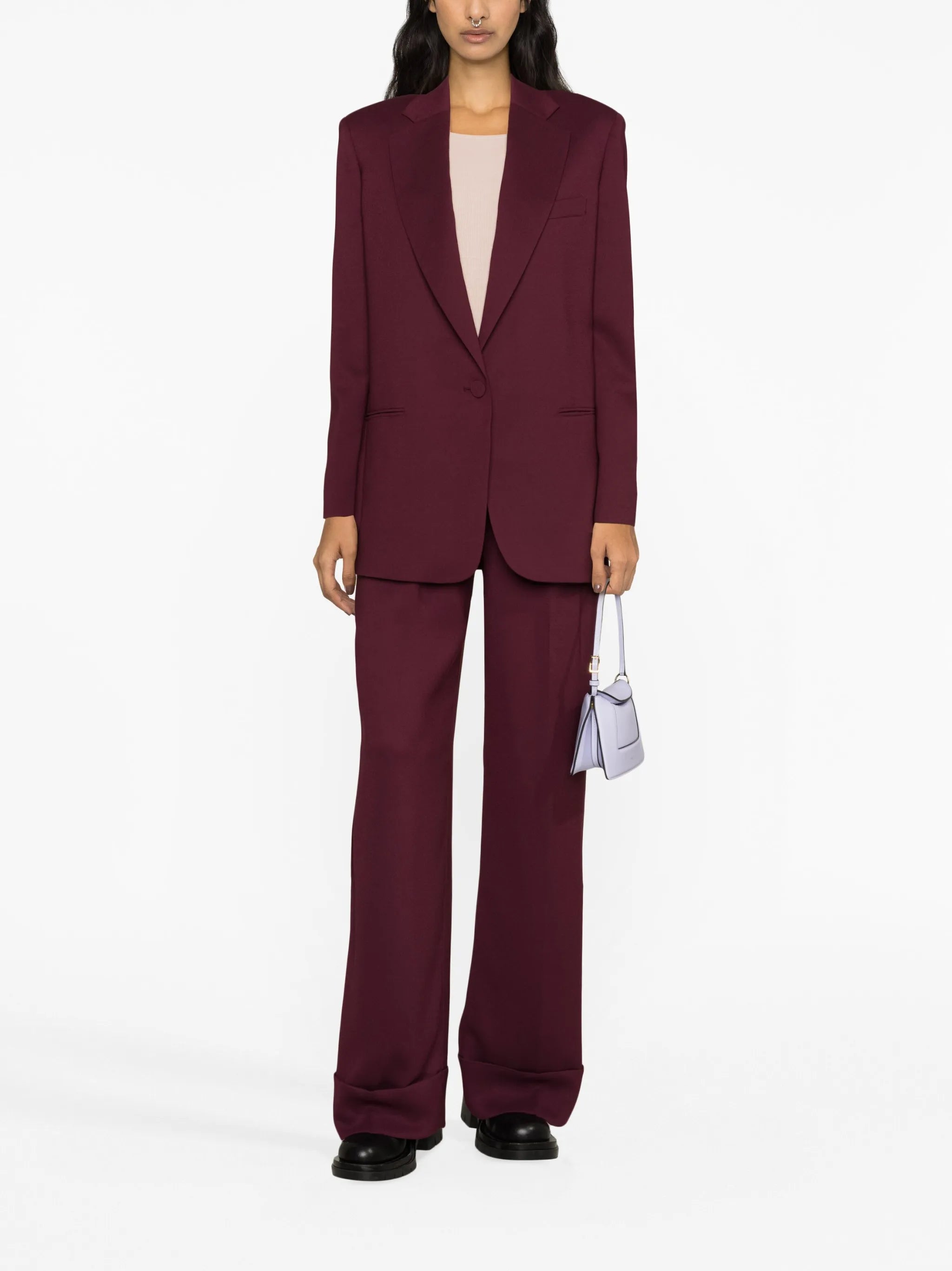 Guia oversized single-breasted blazer
