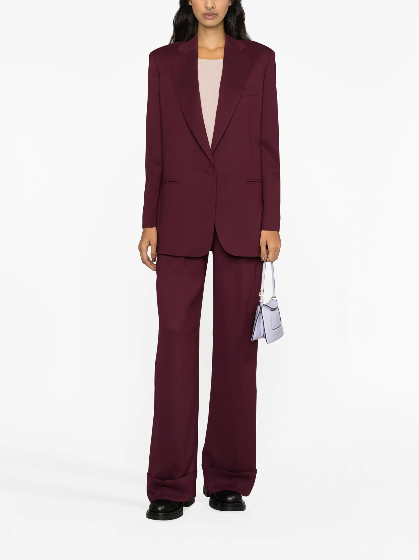 Guia oversized single-breasted blazer