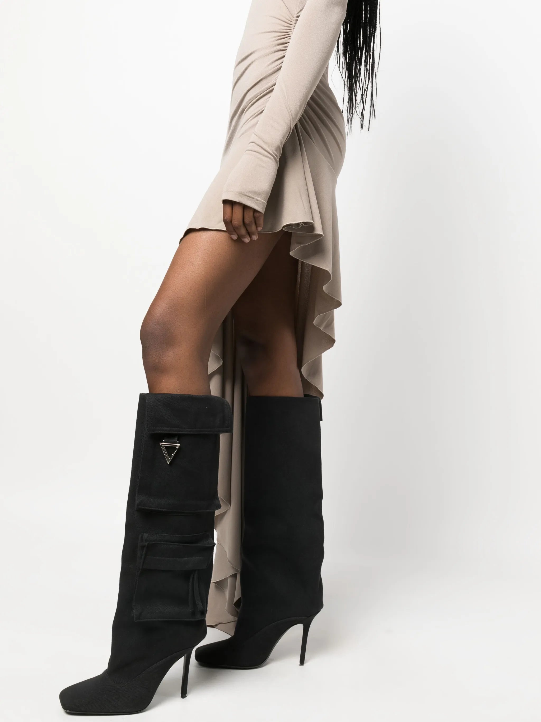 Nancy asymmetric maxi dress