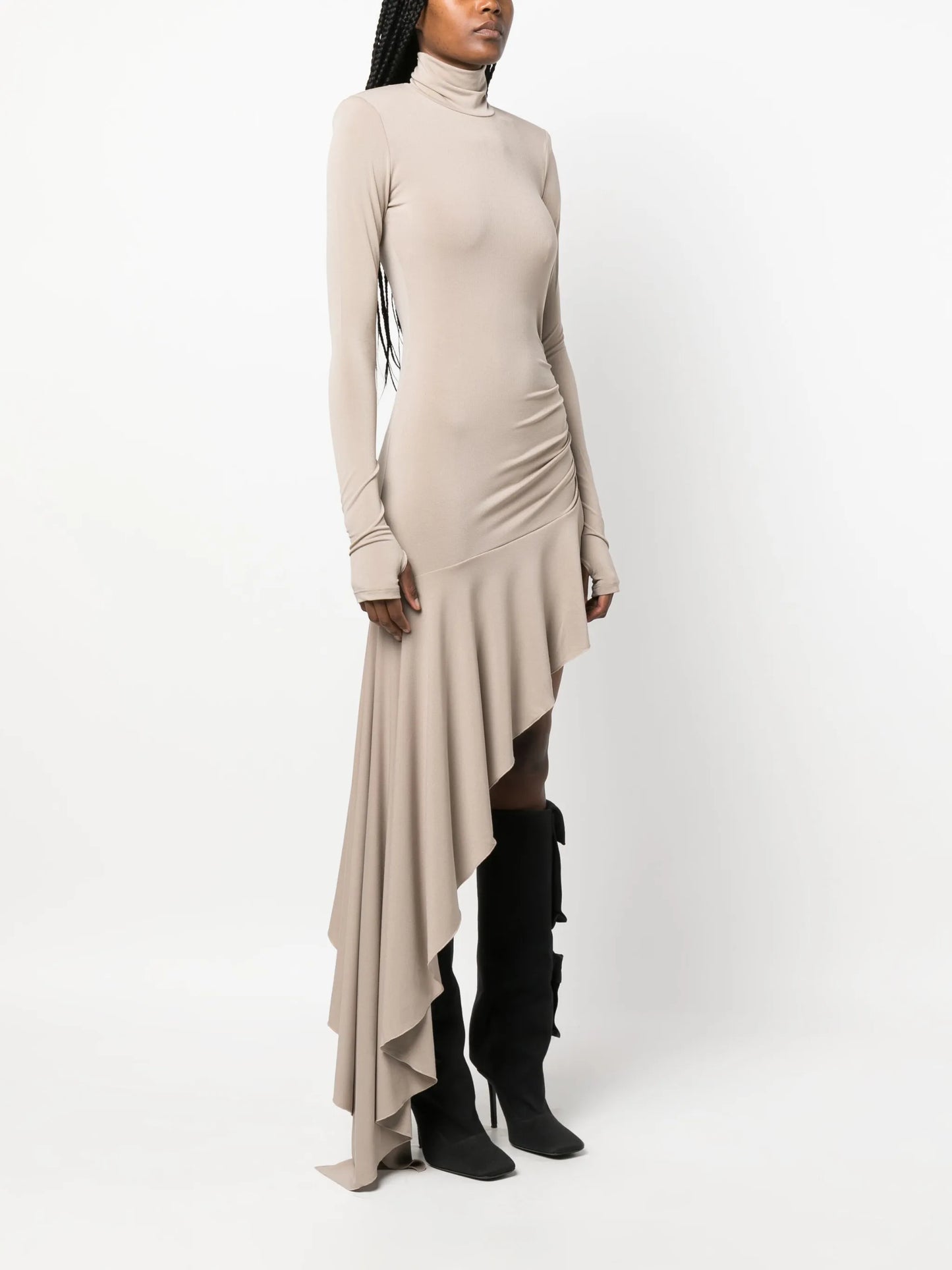Nancy asymmetric maxi dress