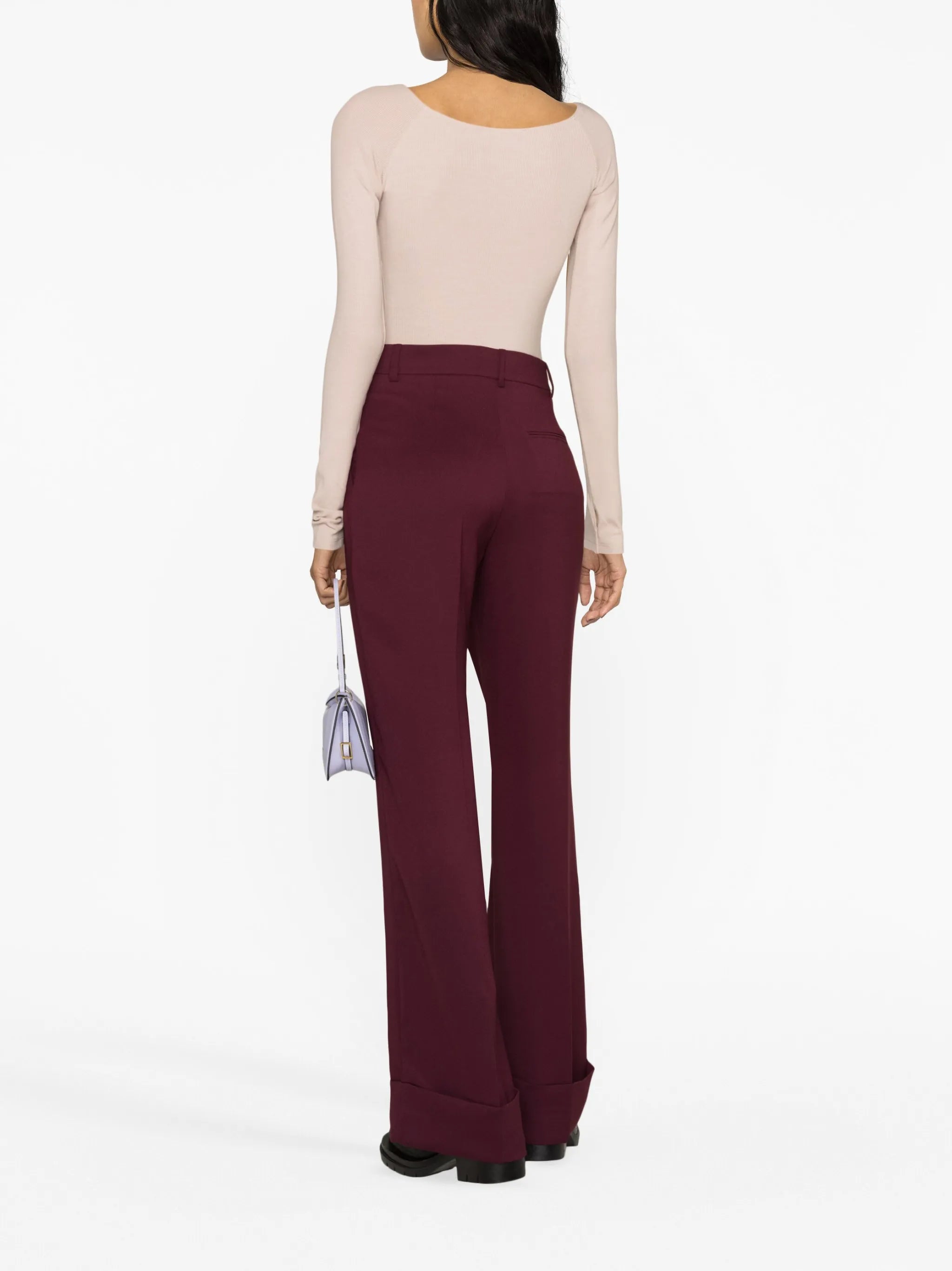 Nadia ribbed-knit bodysuit