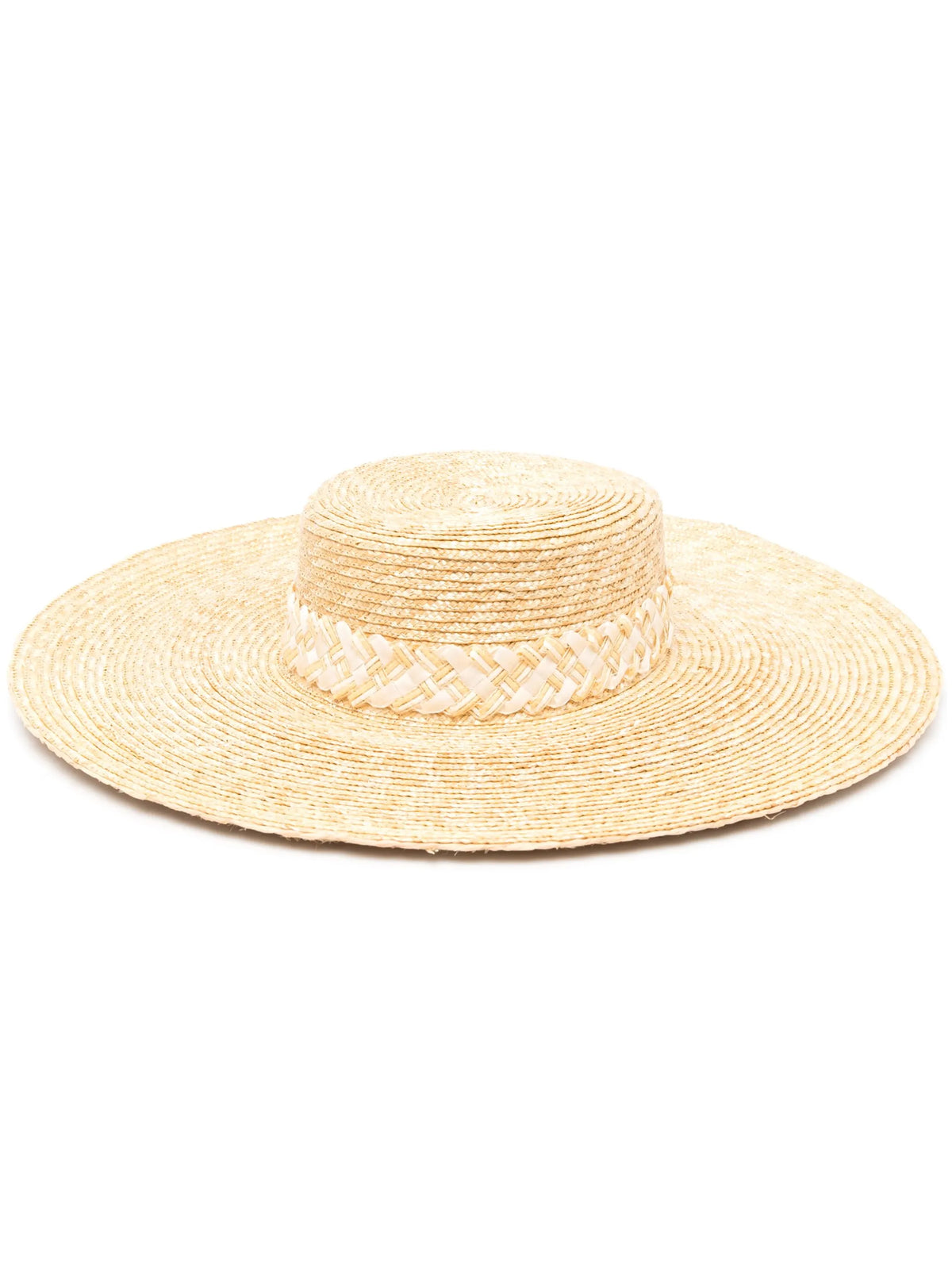 Nora woven-raffia sun hat