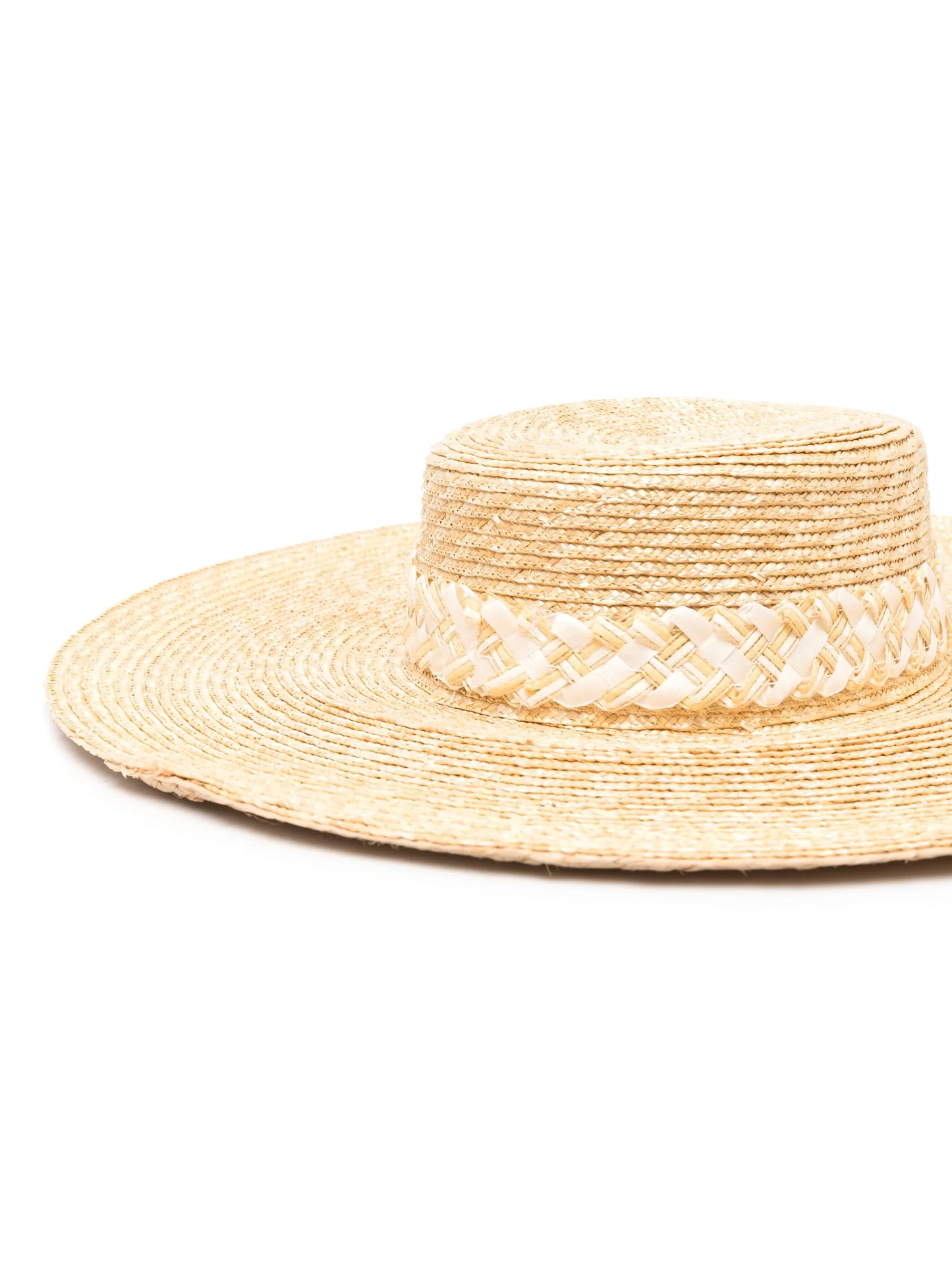 Nora woven-raffia sun hat