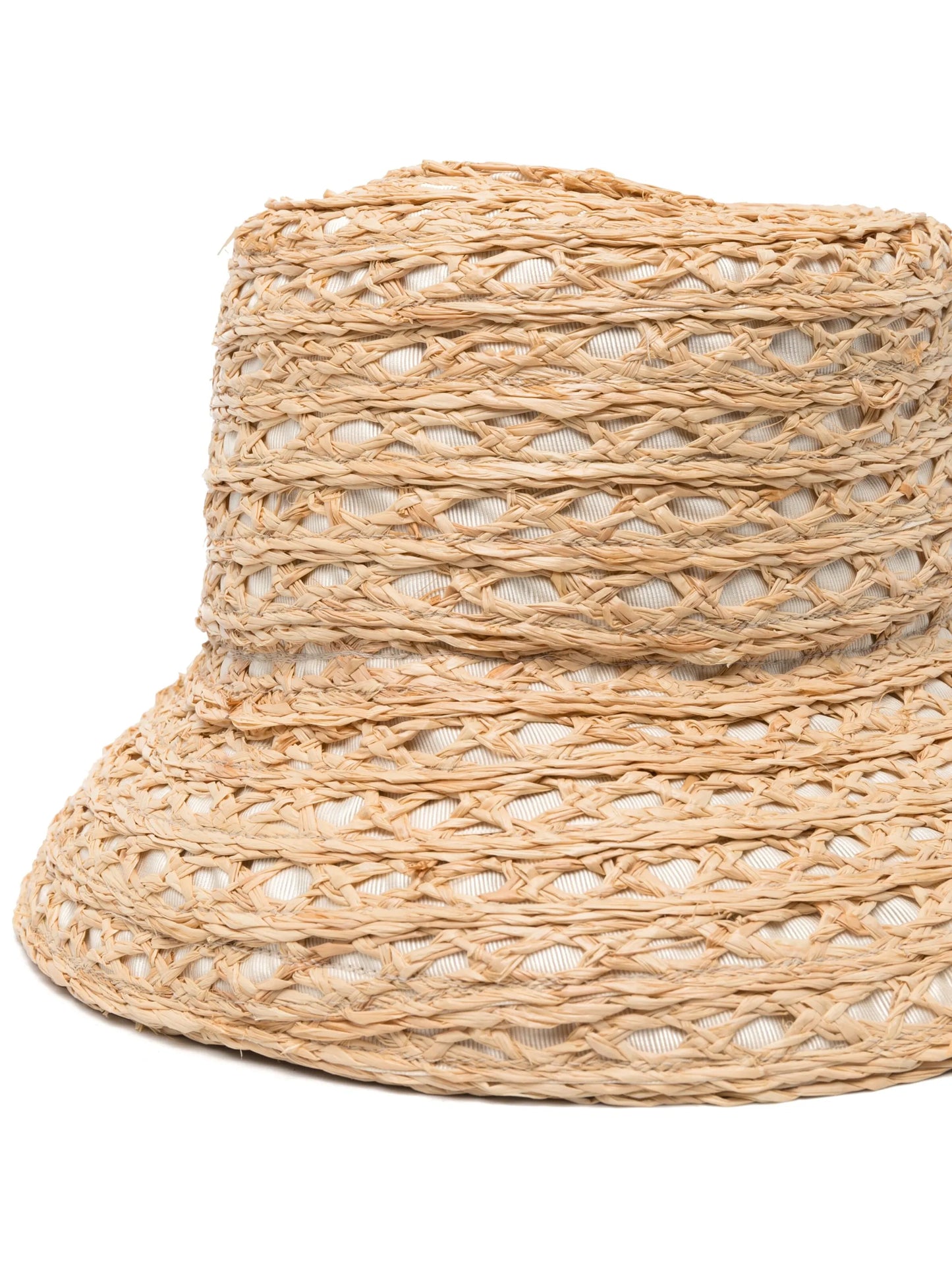 Ida raffia bucket hat