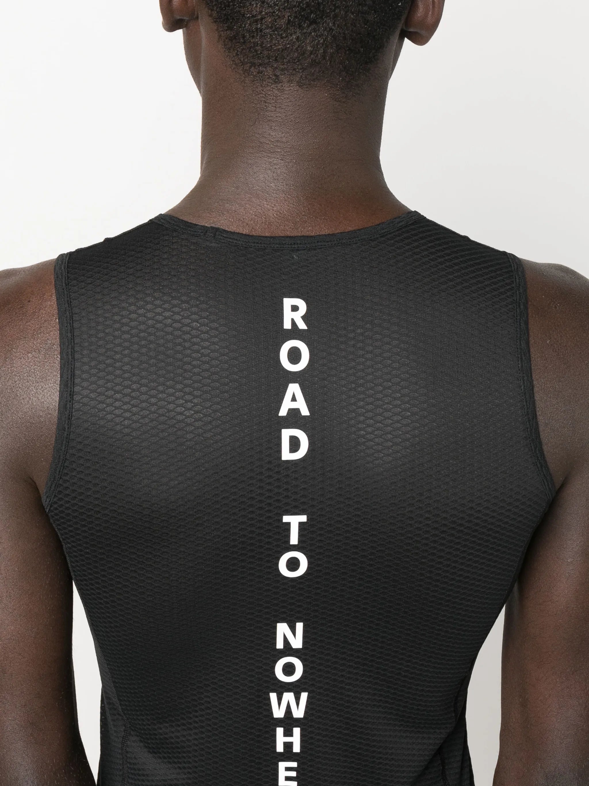 logo-print tank top