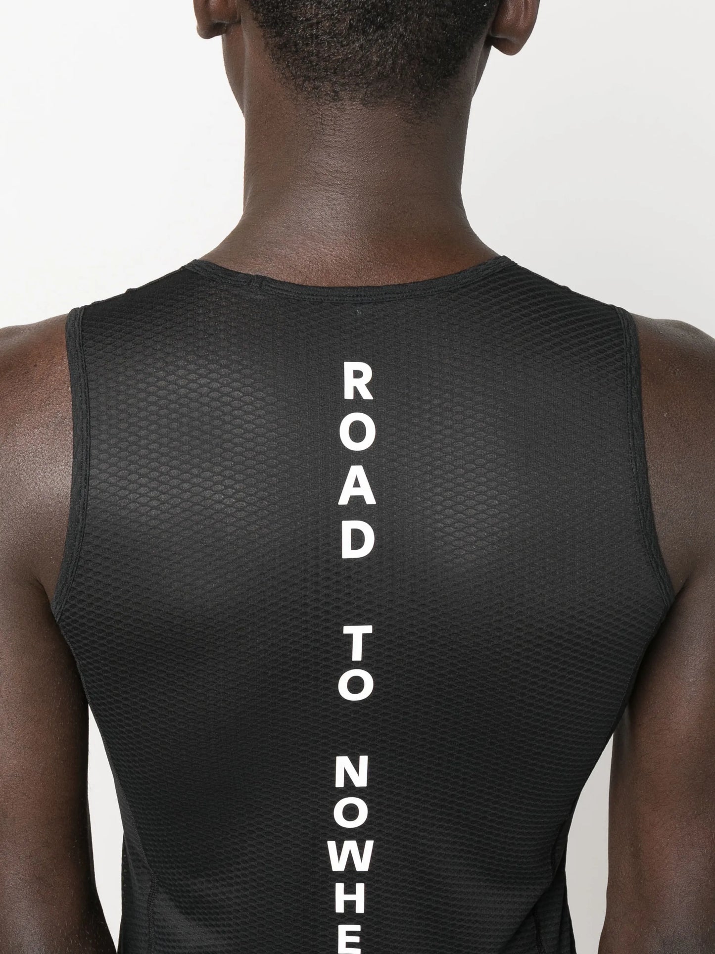 logo-print tank top