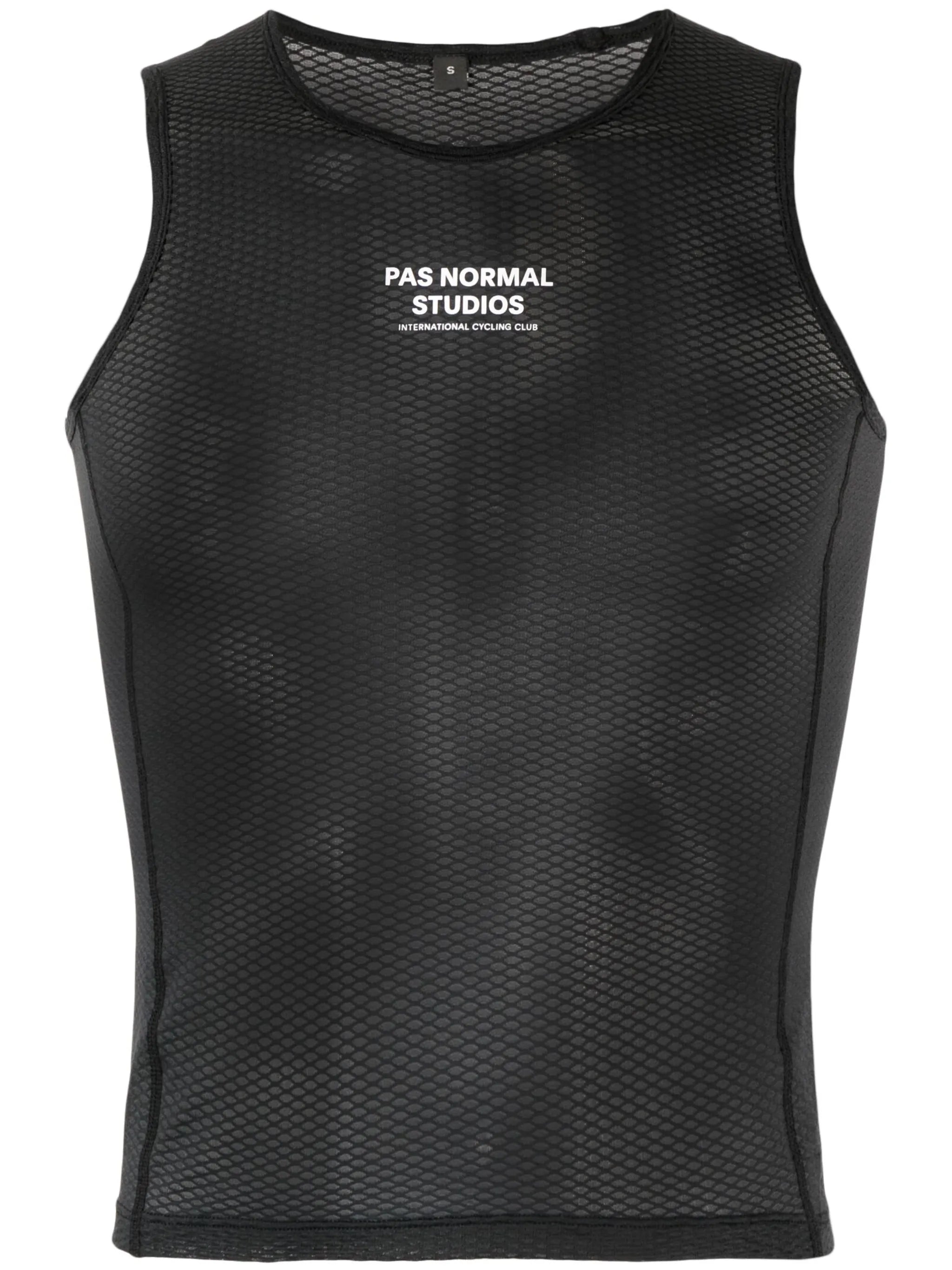 logo-print tank top