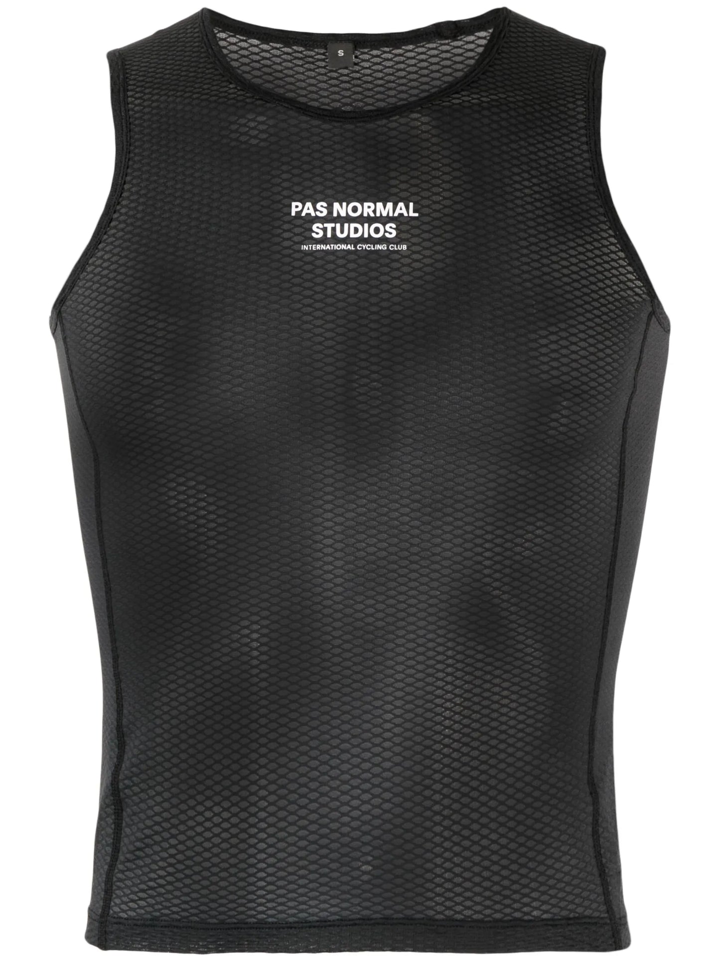 logo-print tank top